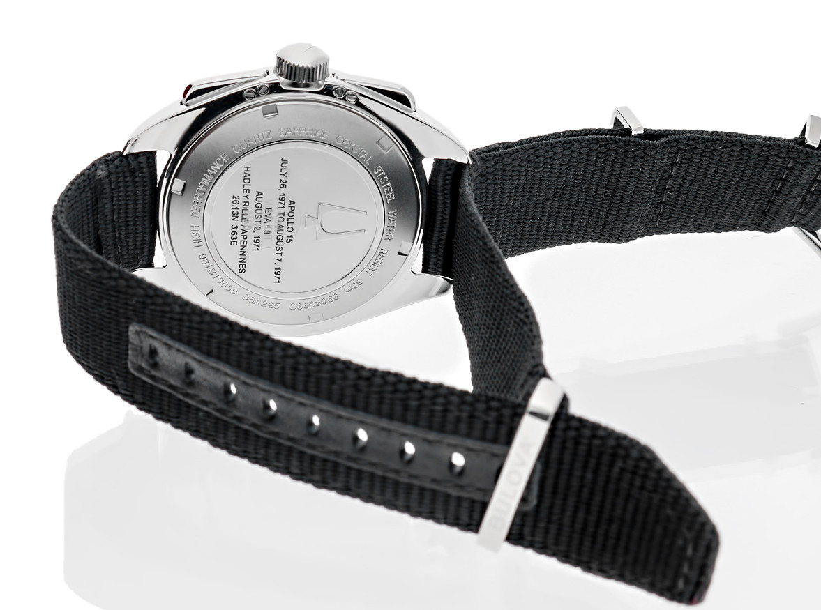 Bulova Lunar Pilot Archive Series Sapphire Crystal Chronograph Watch 96A225