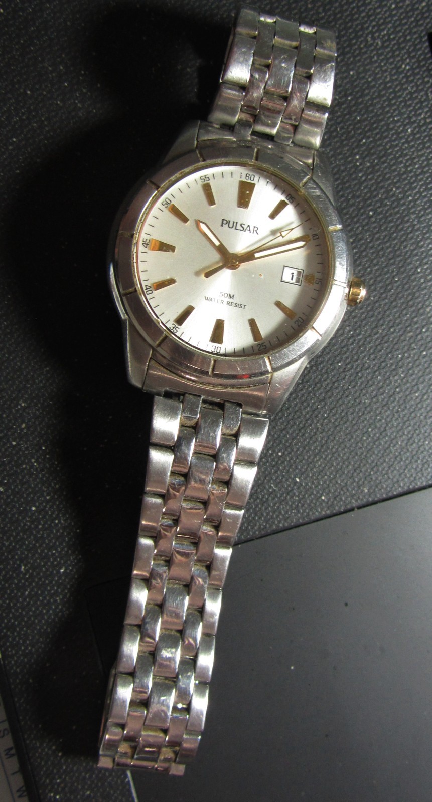 Seiko Pulsar Men’s Two-Tone Quartz Dress Watch