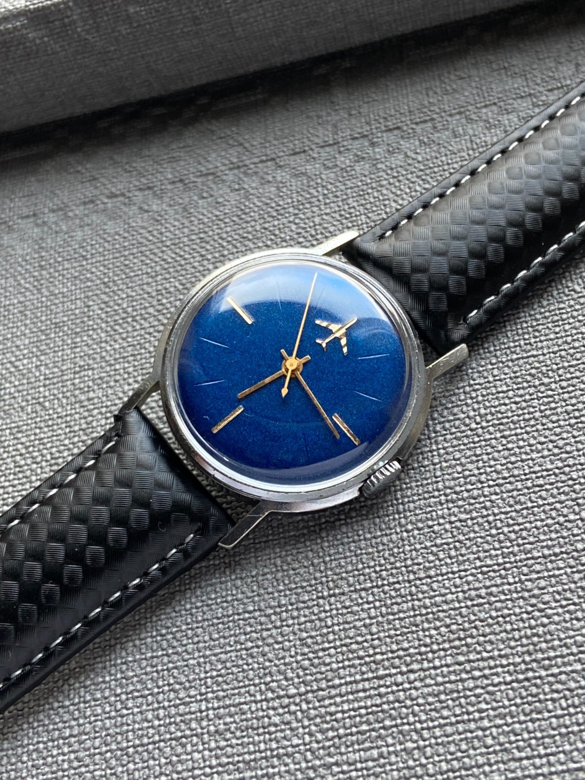 Raketa Plane Vintage Soviet Mechanical Men’s Wristwatch cal. 2609B Baltika