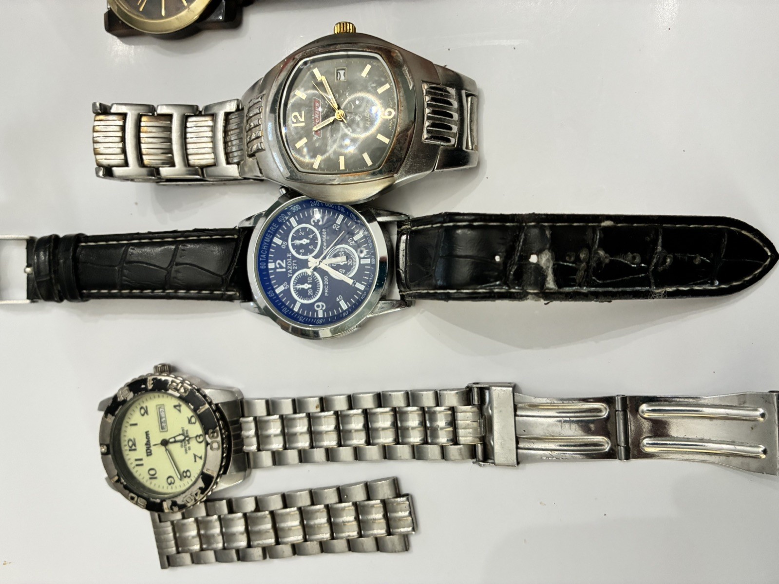 Bag of Watches, Various Brands, Parts/pieces, Condition AS-IS