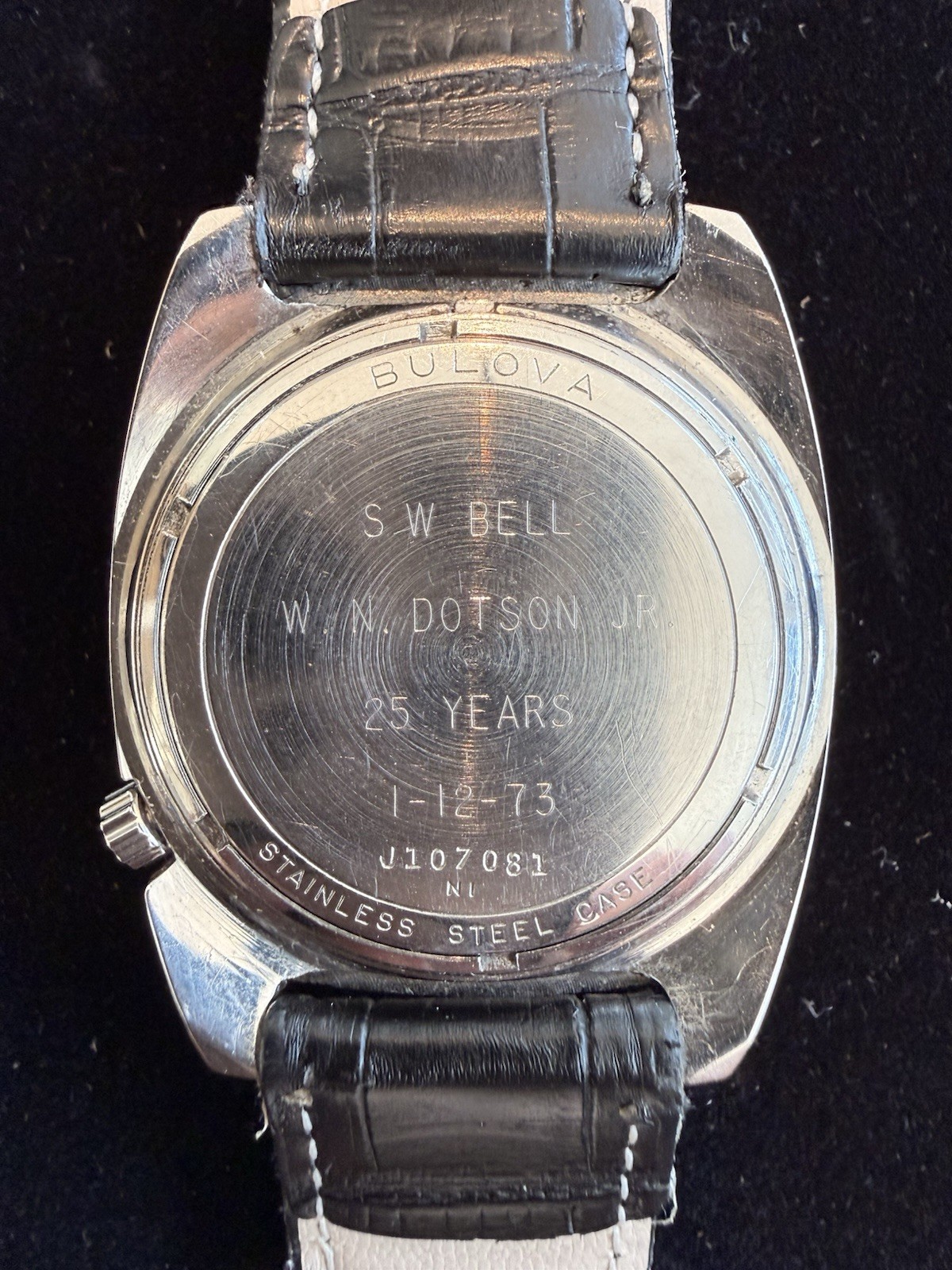 accutron watches for men J107081 N1 1973