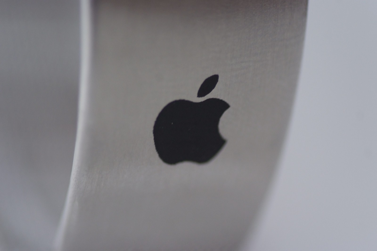 Rare Vintage Apple Stainless Steel Novelty Promo Watch Macintosh Rainbow