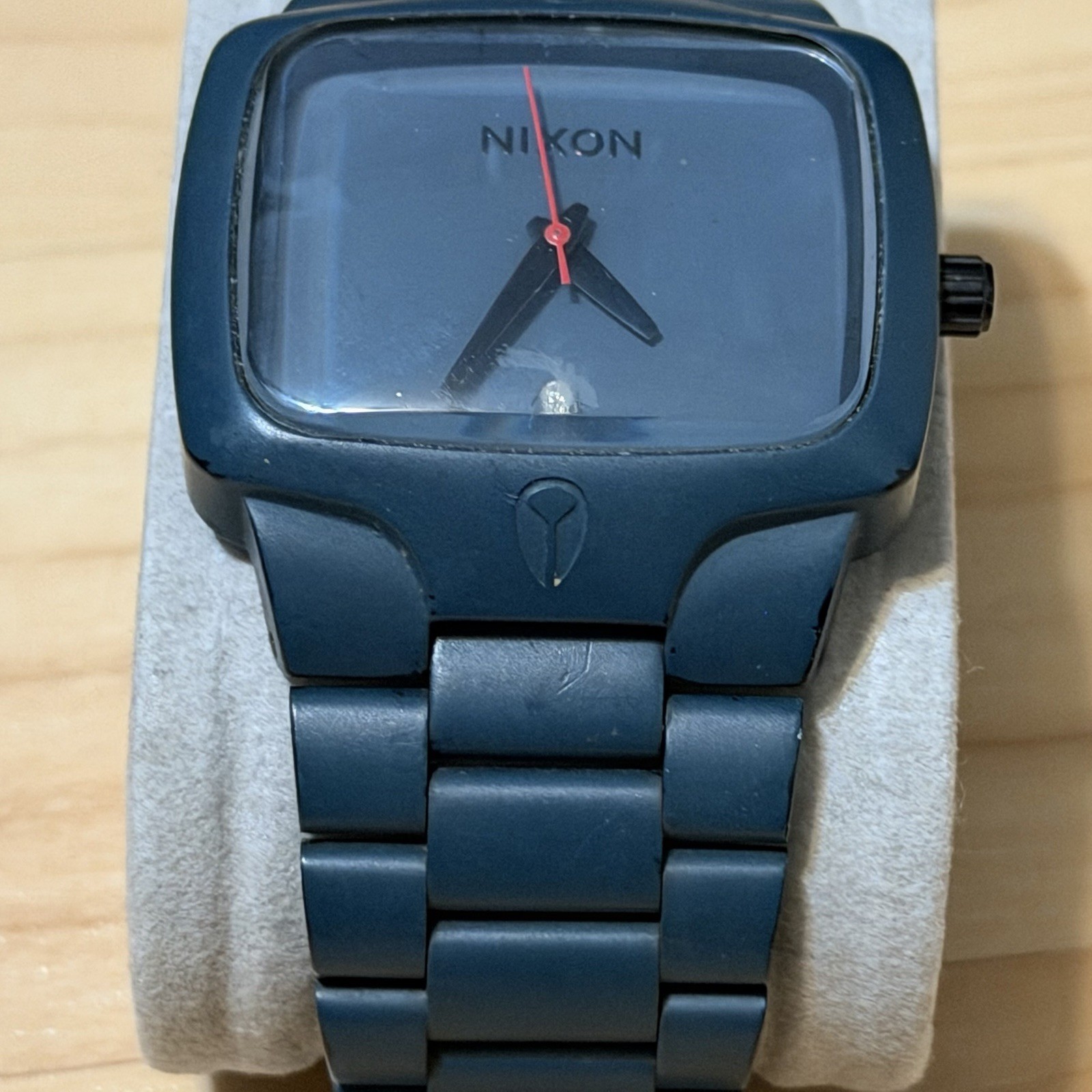 Nixon The Player «Yes It’s Real» GUNSHIP Blue Men’s Analog Surf Watch RUNS READ
