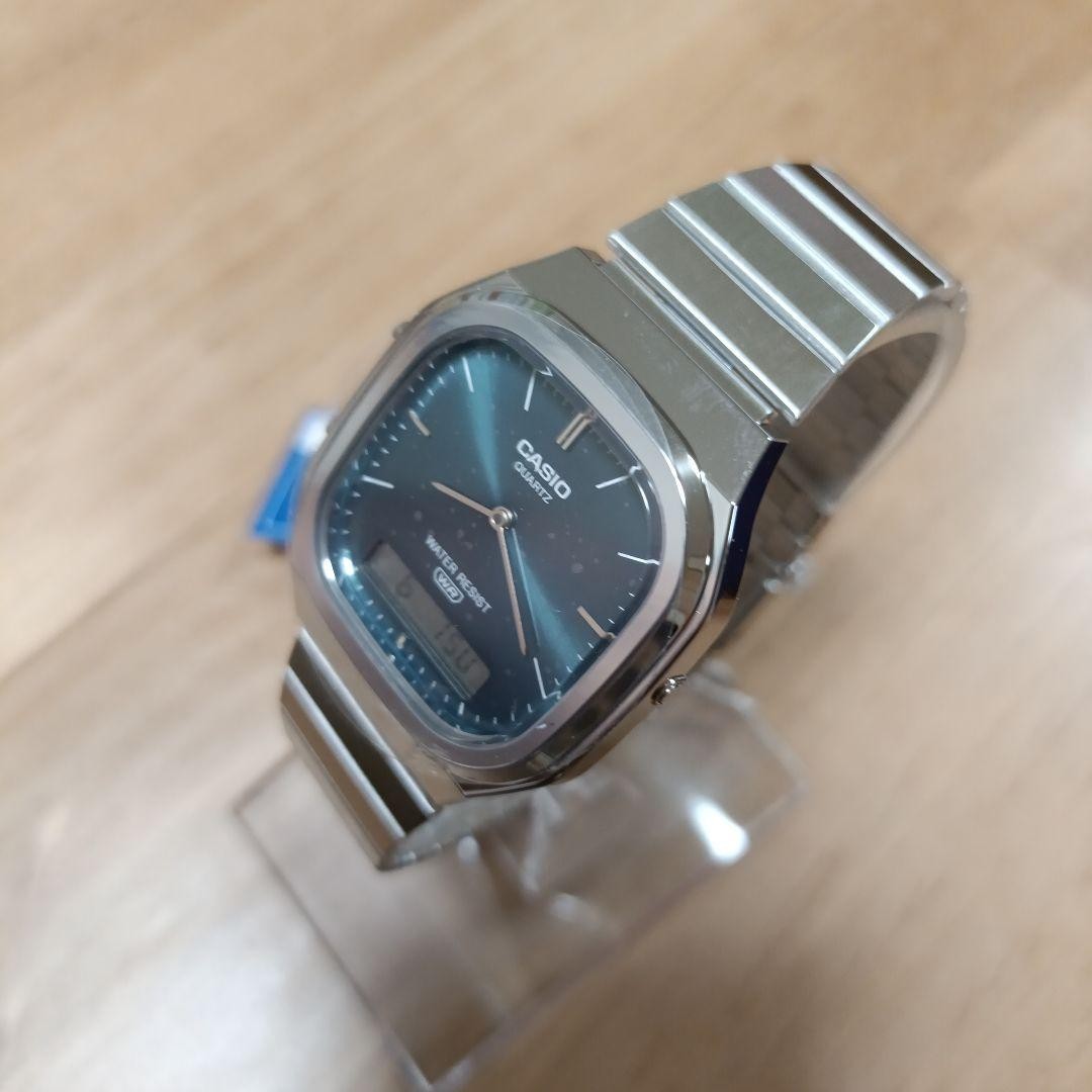 Casio AQ-240E-3A Blue Dial Analog Digital Watch Used