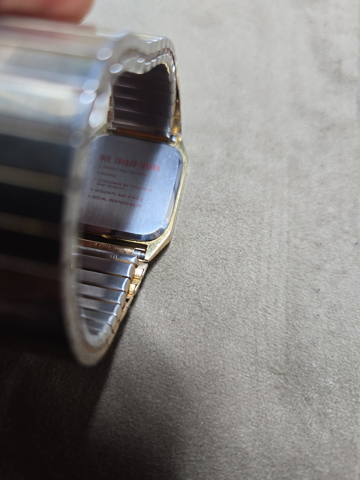 Kellogg Co. Philosophy Wrist Watch New Battery Looks & works Brand New