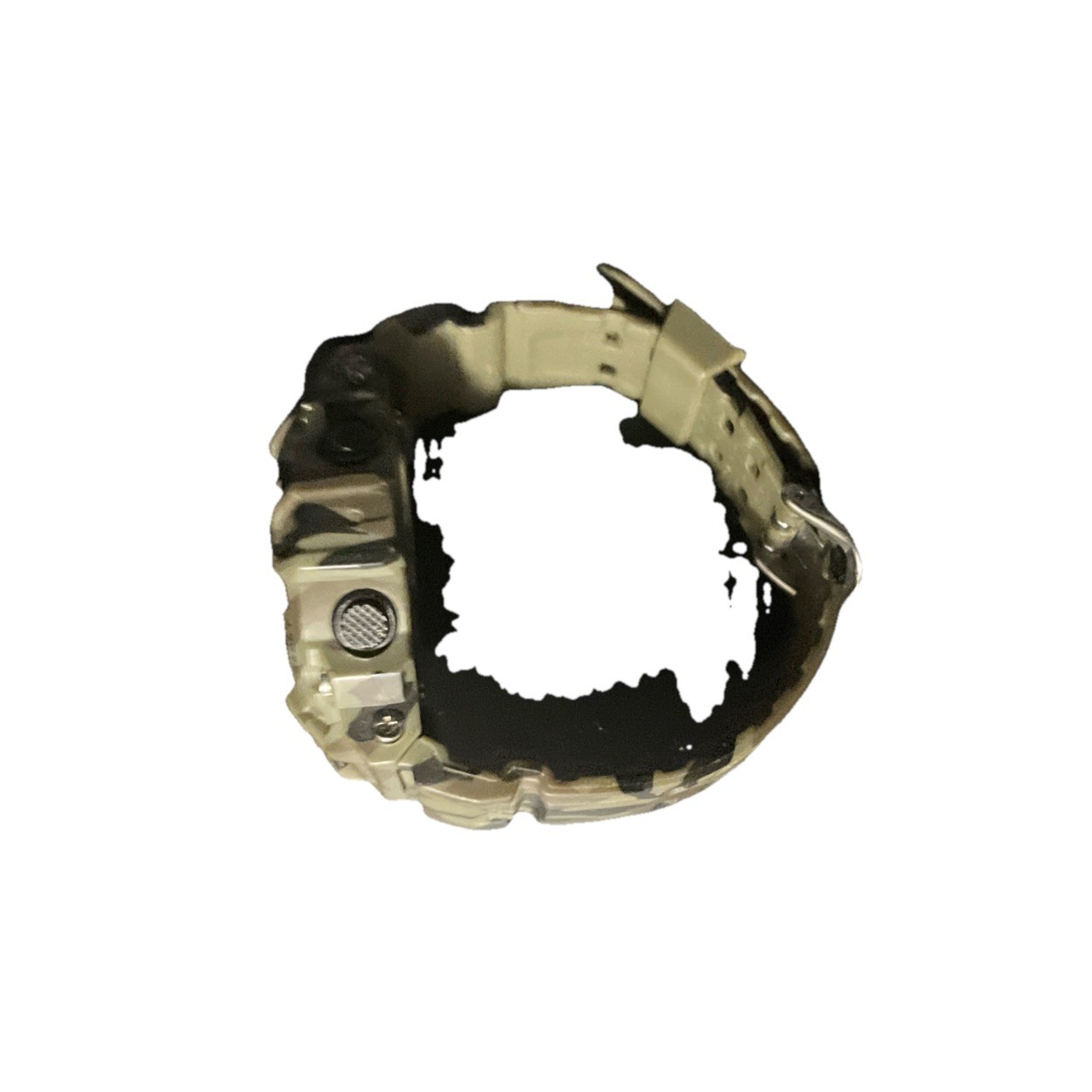 SKMEI 1197 Digital Sport Watch Green Camo Water Resistant Military Style EUC