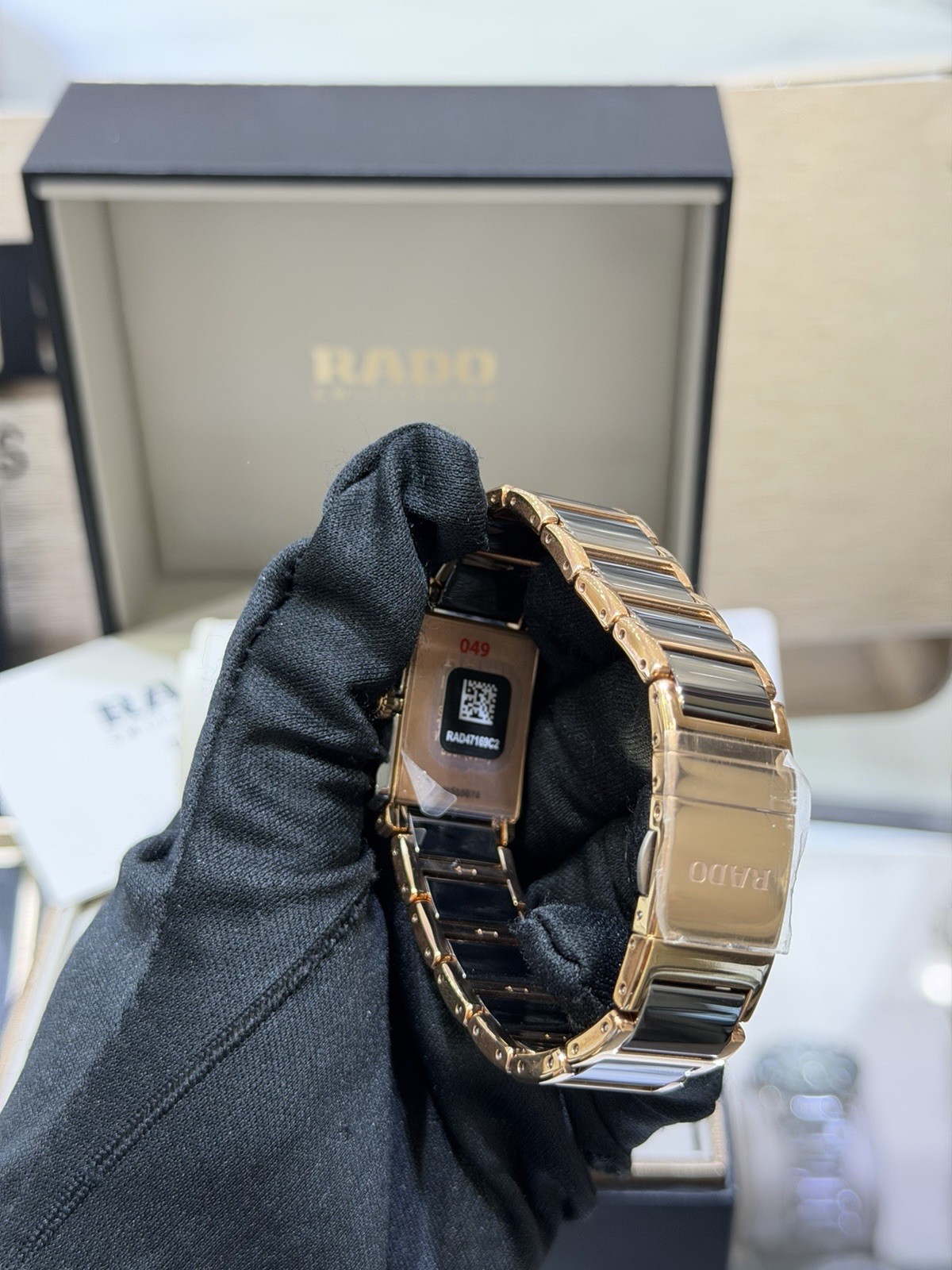 New Rado Integral Diamonds Quartz White Dial Ladies Watch R20141712