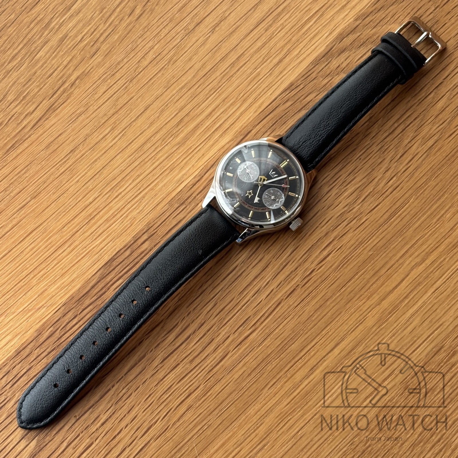 KINGDOM HEARTS Watch Sora Model 20th Anniv. Super Groupies Black JP [Excellent]