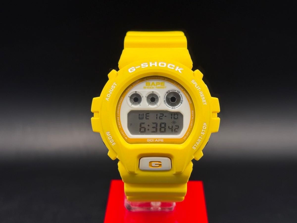 CASIO G-SHOCK × A BATHING APE collaboration model DW-6900