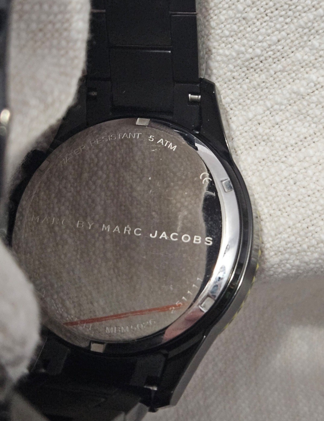 Marc by Marc Jacobs MBM3038 Chronograph Date Quartz Black/Green 50m Watch