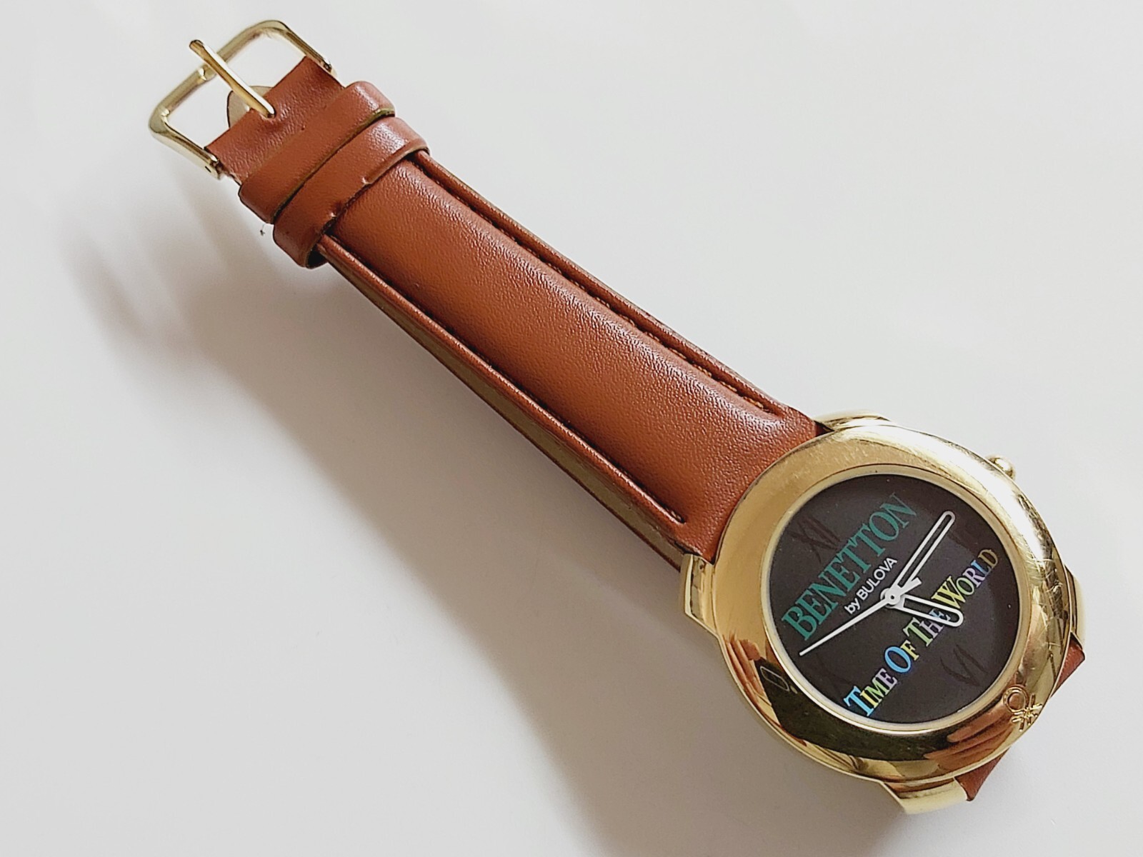 United Colors of BENETTON by BULOVA Unisex Watch. New Swiss Battery