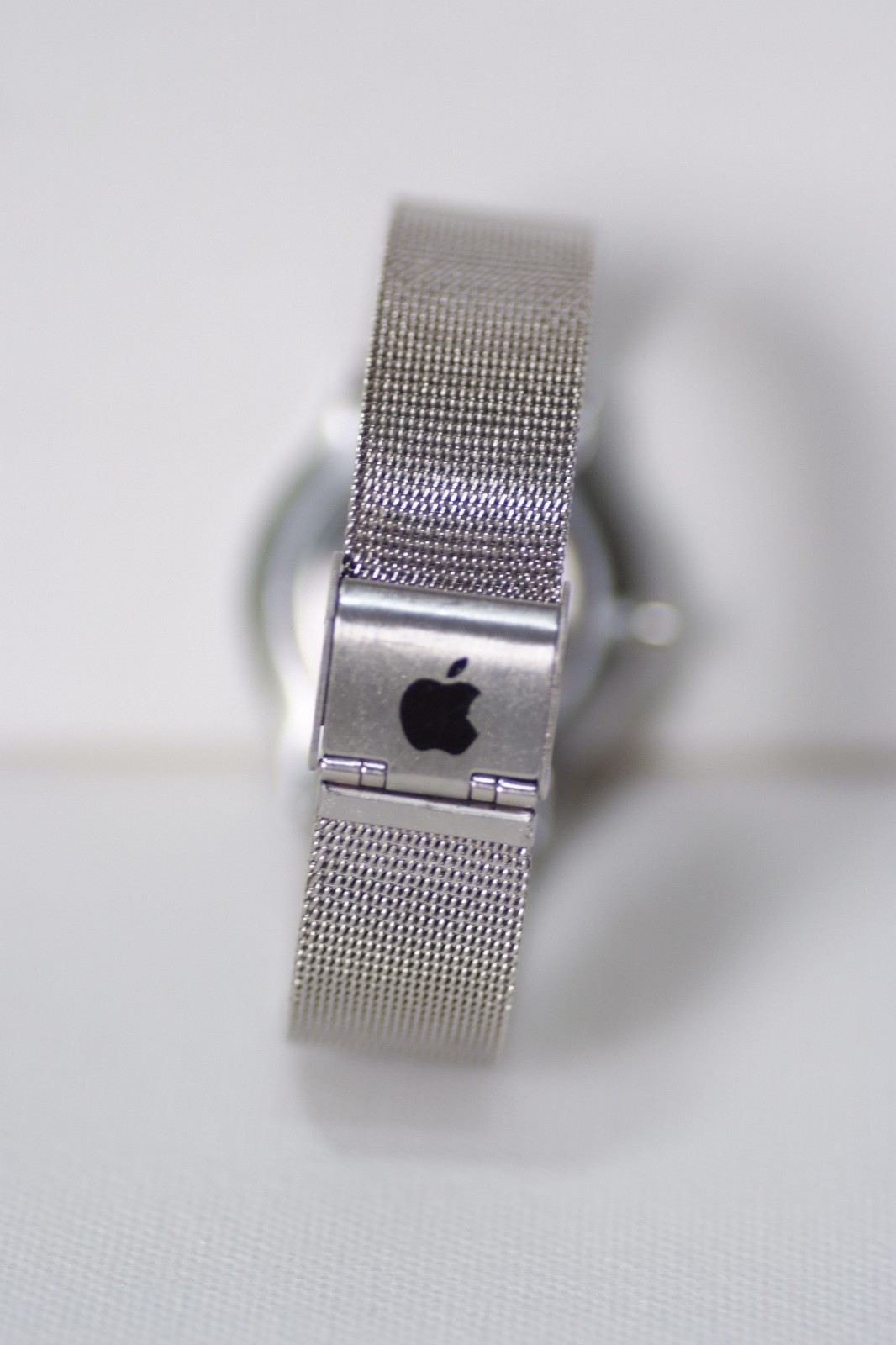 Rare Vintage Apple Stainless Steel Novelty Promo Watch Macintosh Rainbow