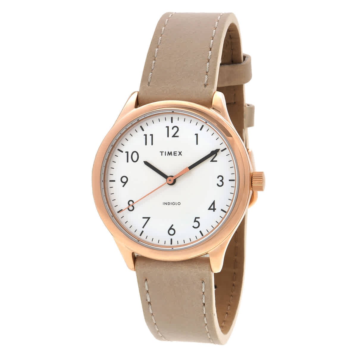 Timex TW2T72400 Easy Reader White Dial 32 mm Women’s Watch New