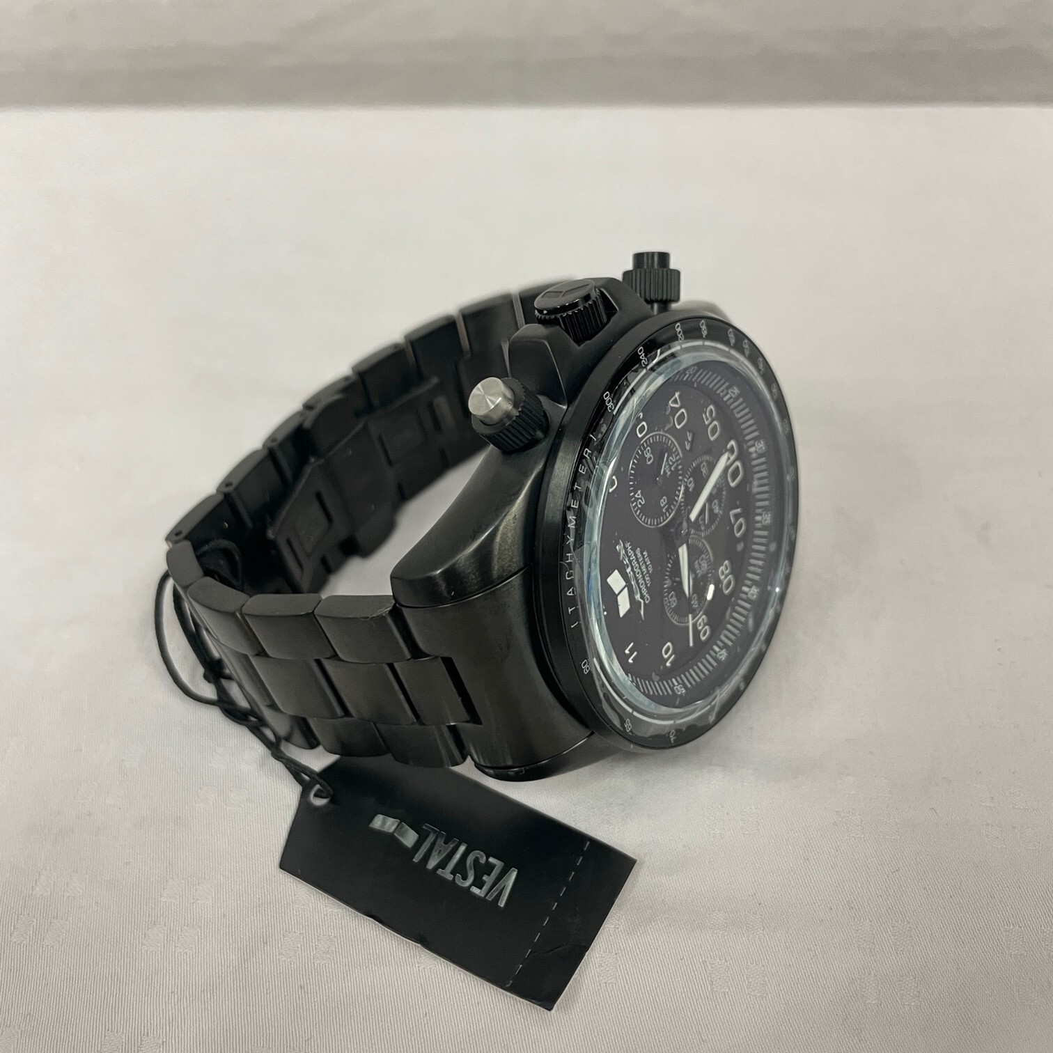 Vestal Big Watch Men’s ZR3 Chronograph Watch Brushed Black/Lume ZR3021 WAS $320
