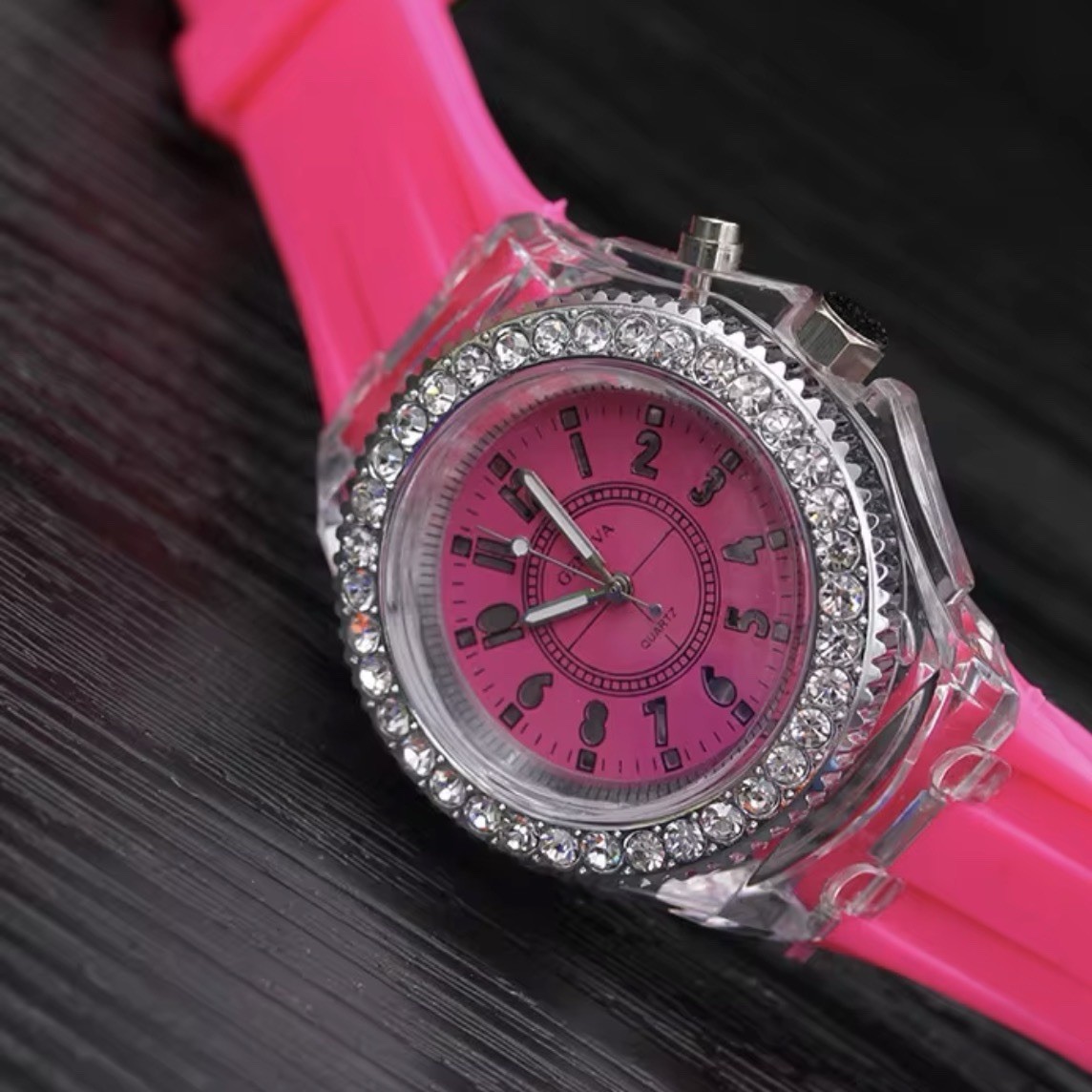 Unisex LED Light Up Watch – Sport & Style Glowing Quartz Watch for Girls & Boys