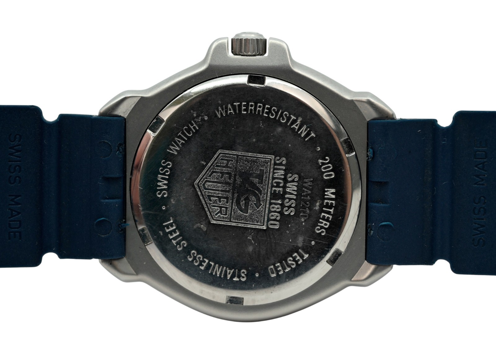 Tag Heuer 35mm Formula 1 Blue/ Red/ Silver Swiss Quartz SS Watch! Ref: WA1210!