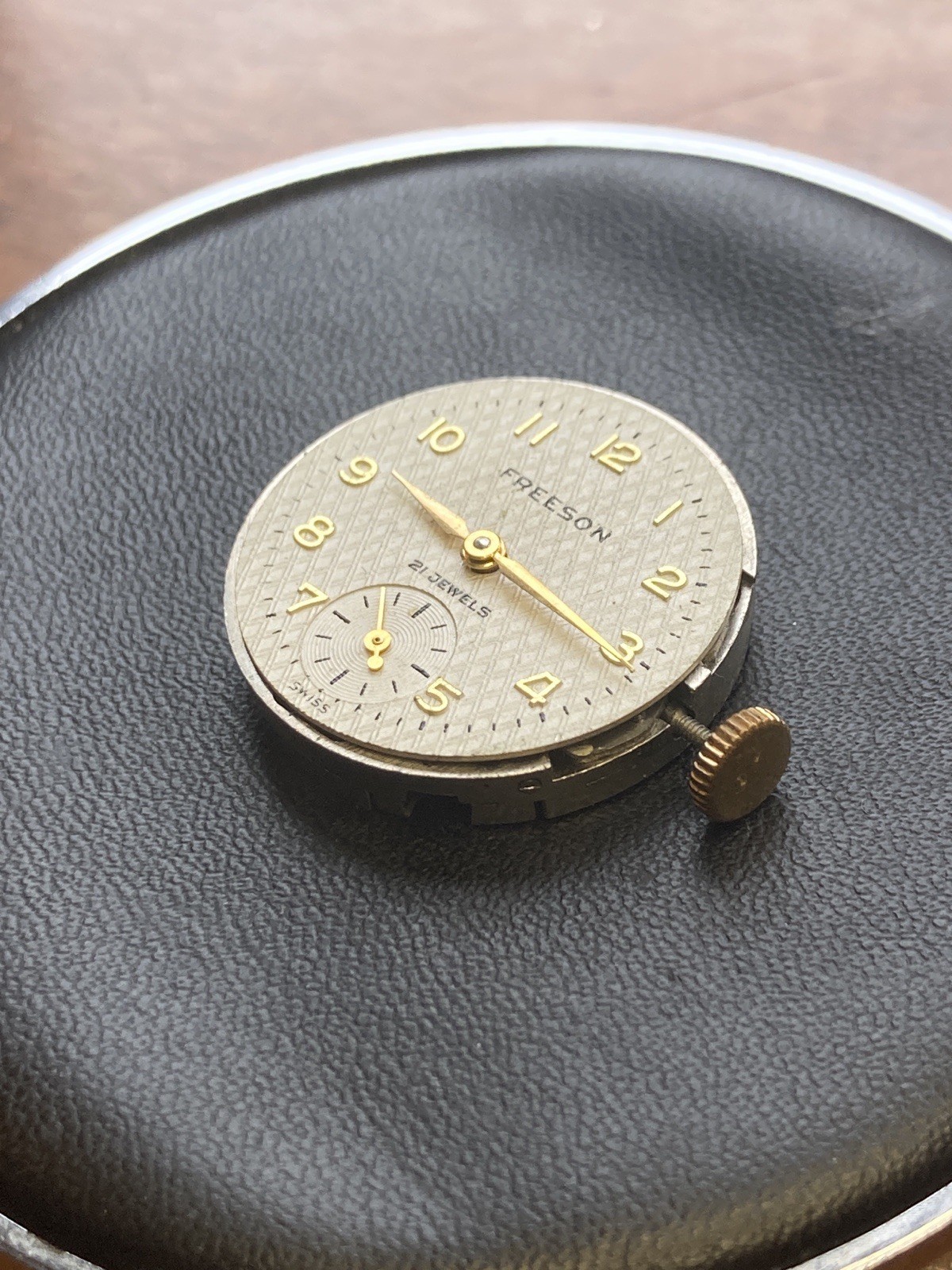 Vintage 1940s O. Maire cal. OM 125 – Rare Swiss Watch Movement – Spares/Repairs