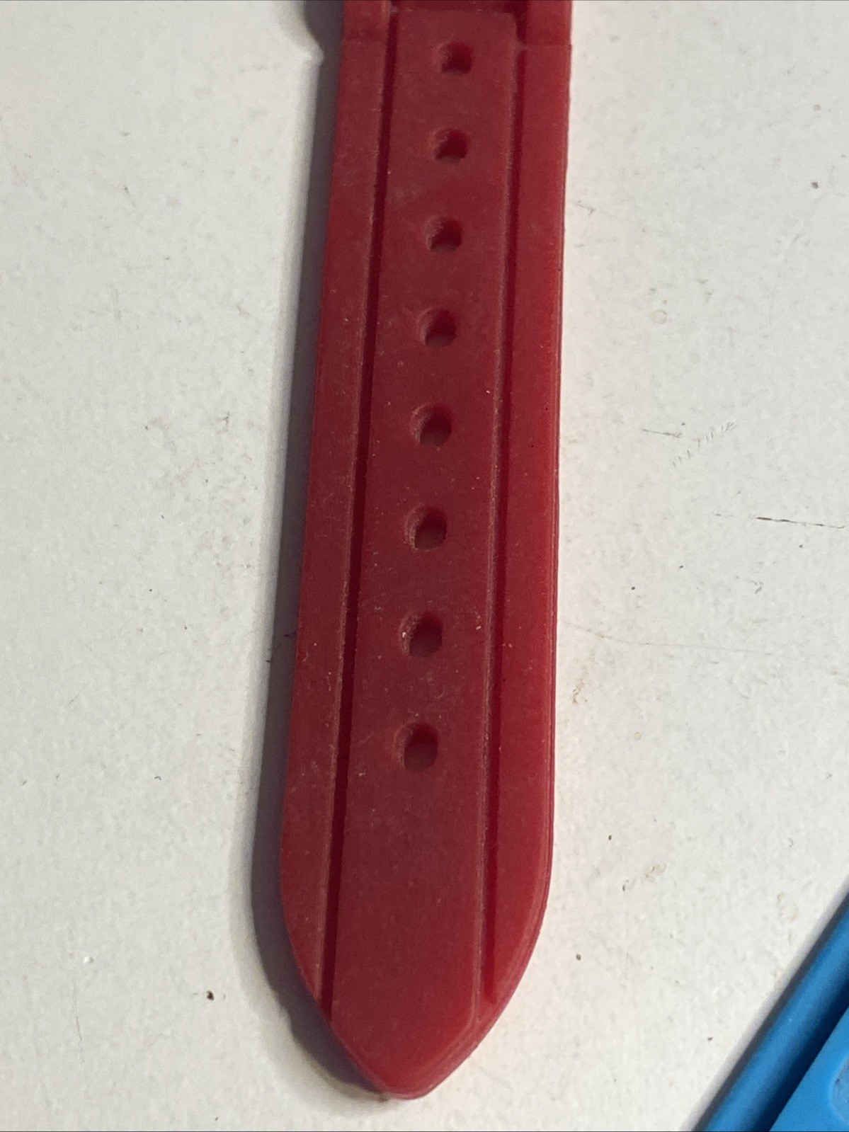 Women’s Xhilaration Analog Silicone Strap Red Tone Watch New Battery