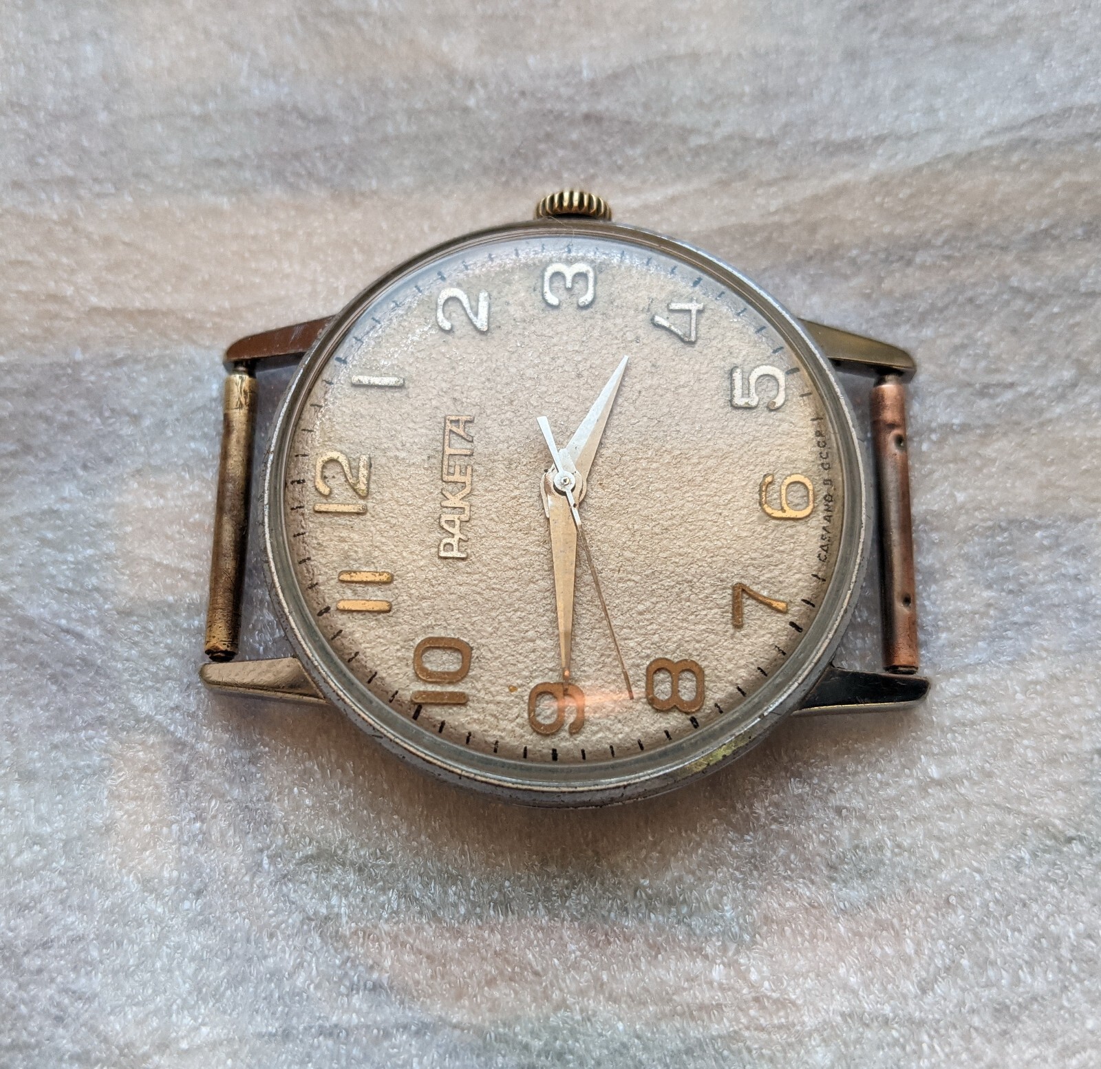 Rare Vintage soviet mechanical watch RAKETA BALTIKA 16 ruby jewels, made in USSR