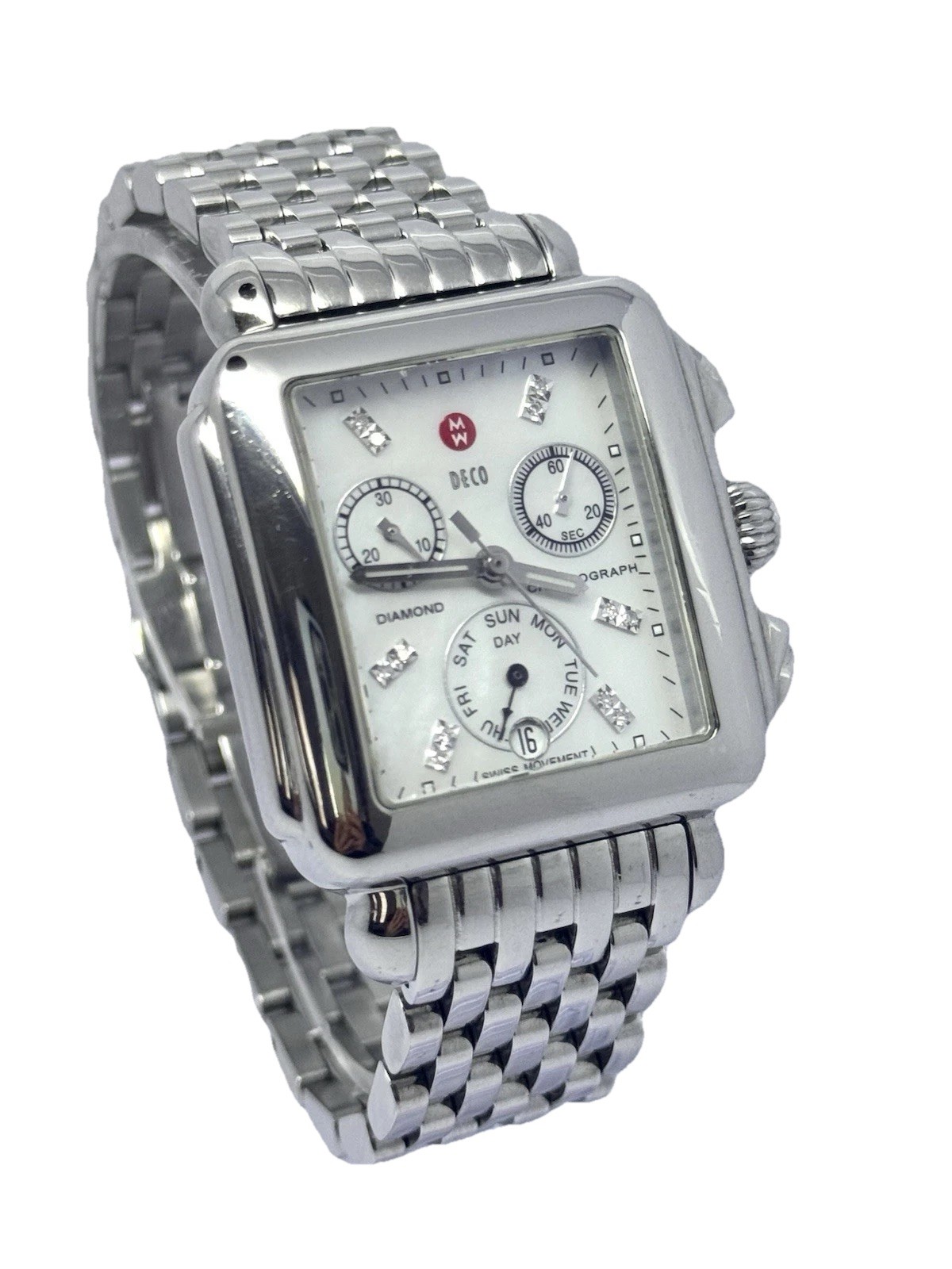 Michele Deco Diamonds luxury women’s watch Swiss Made MW06P00A0046