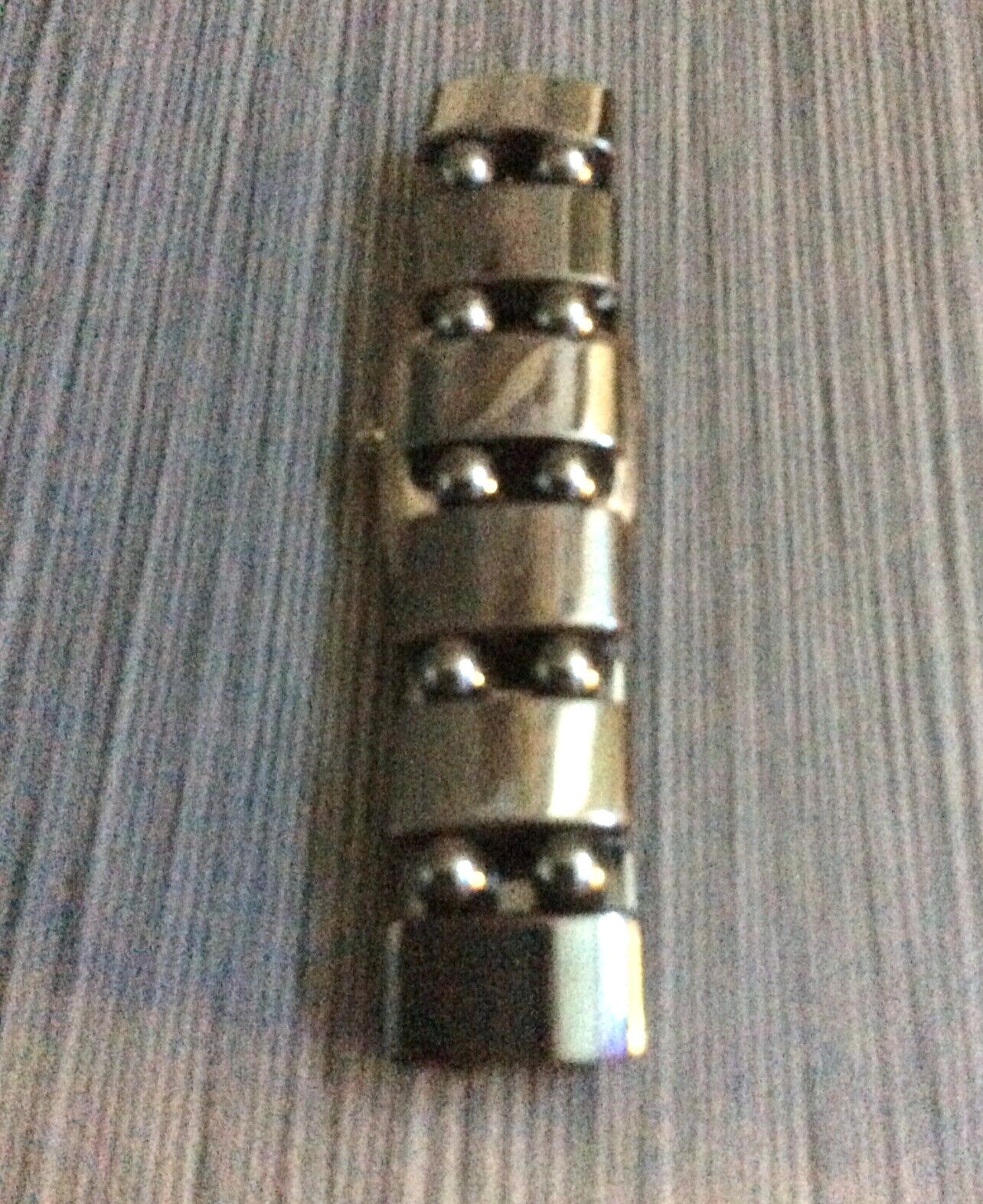 Finesse Women’s Watch Rectangle White Dial Elastic Beaded Band New Beauty!
