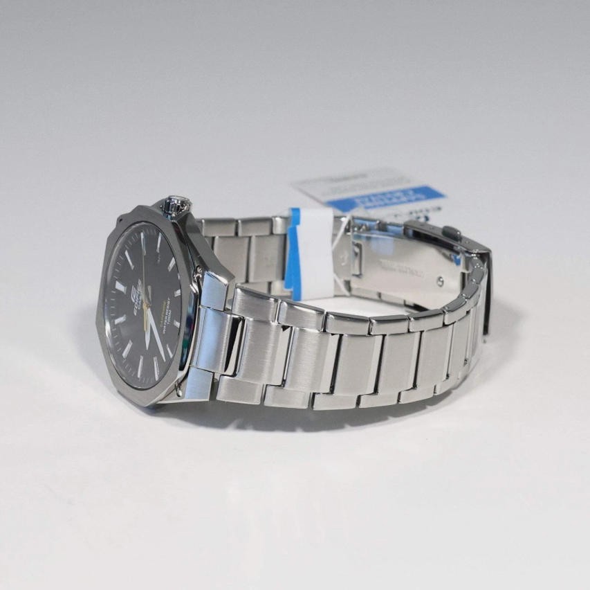 Casio Edifice EFR-S108D-1AVUEF Men Watch Black Dial Stainless Steel Quartz Sport