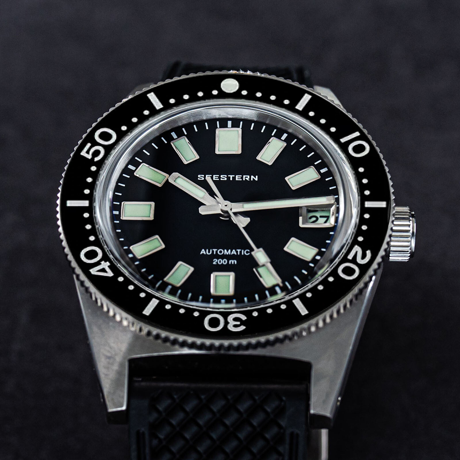 Seestern V3 62MAS 20ATM Genuine Ceramic Bezel 200m DIVER’S Watch SE2021-D62S-KK