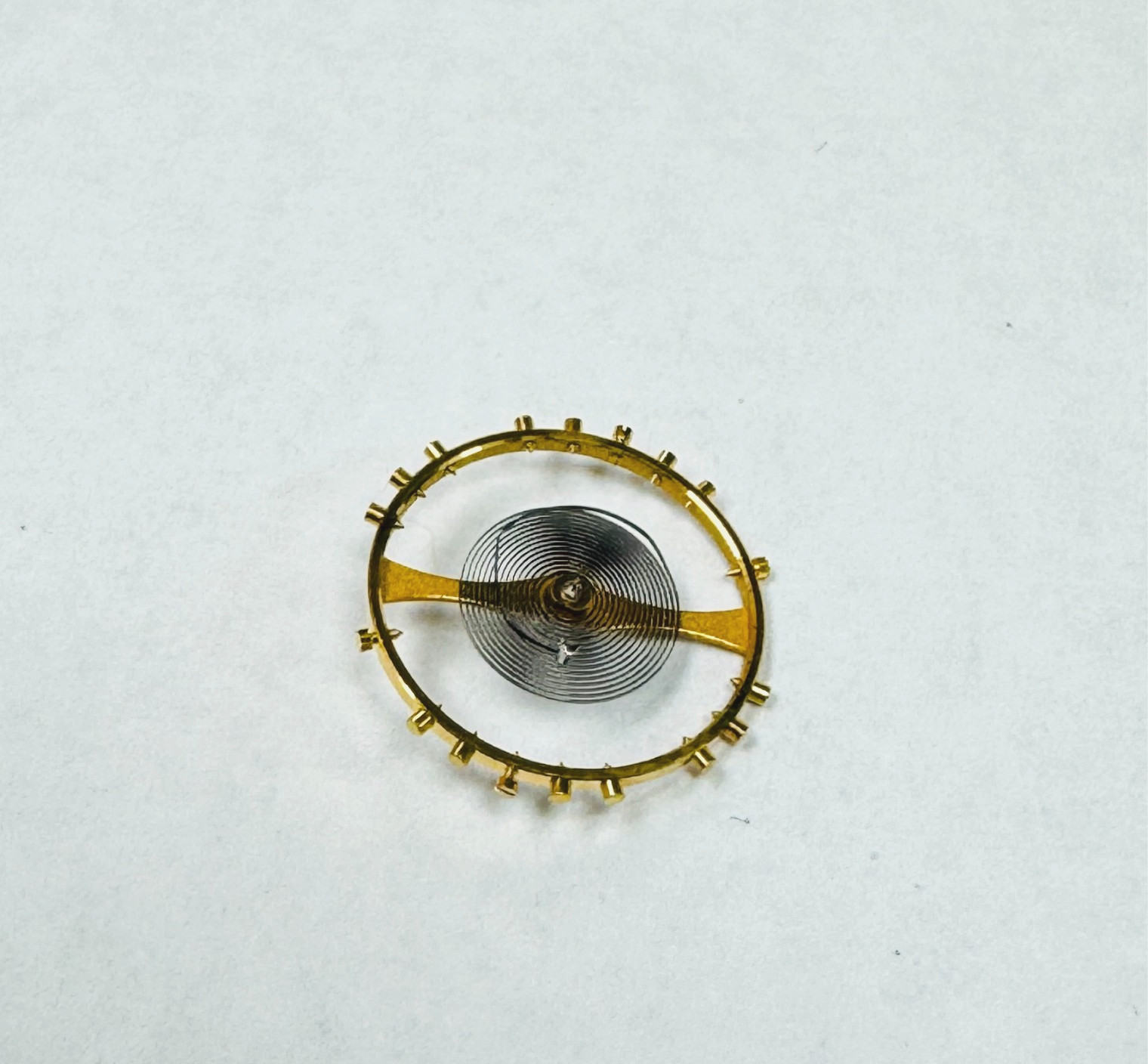 Original Rolex 1530 / 1570 8106 BALANCE COMPLETE with Blue Hairspring Swiss Made