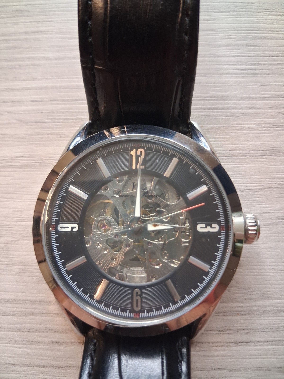 Lucien Piccard Loft Automatic Men’s Watch 10660A-01 Item# LP-10660A-01