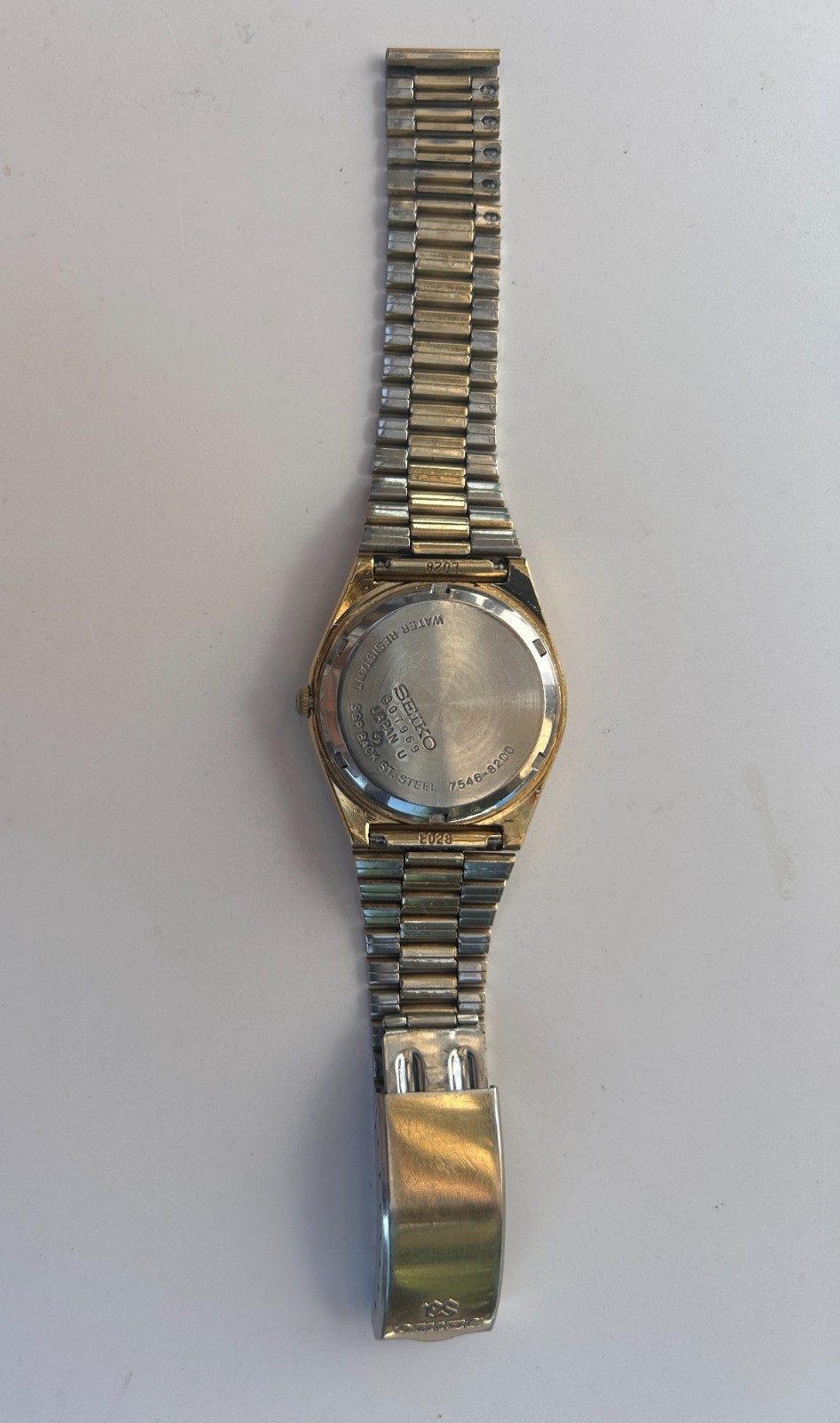 Lovely Gold Seiko Quartz Watch (7546-8200) in excellent unmarked condition