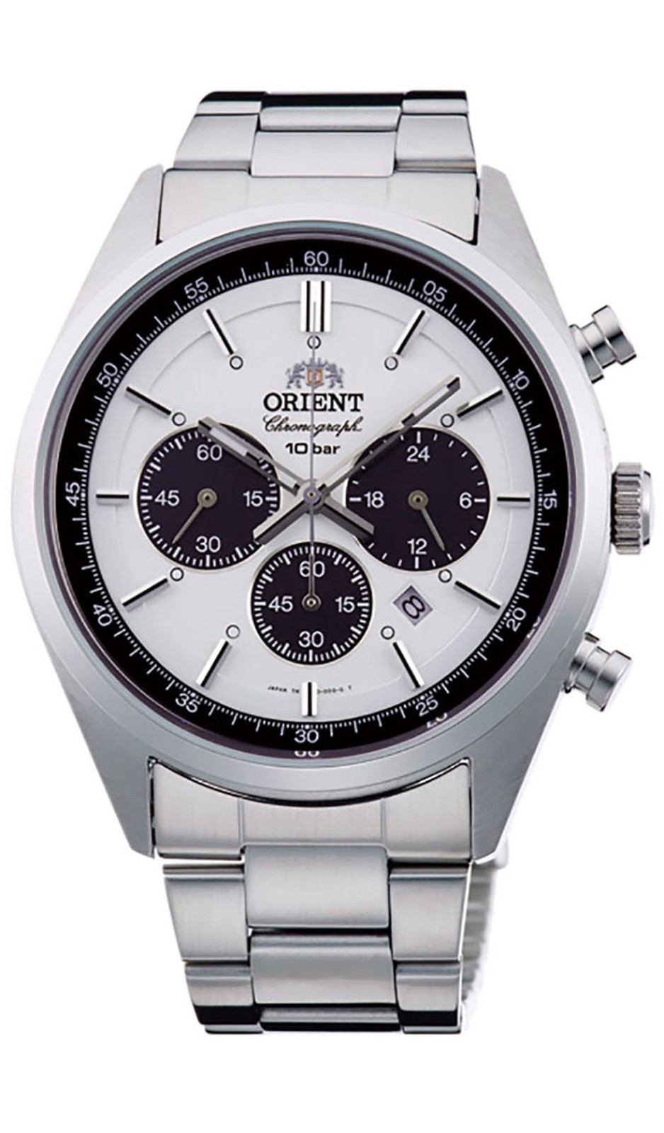Orient NEO70’s WV0041TX Solar Panda Men’s Watch White Dial made in Japan