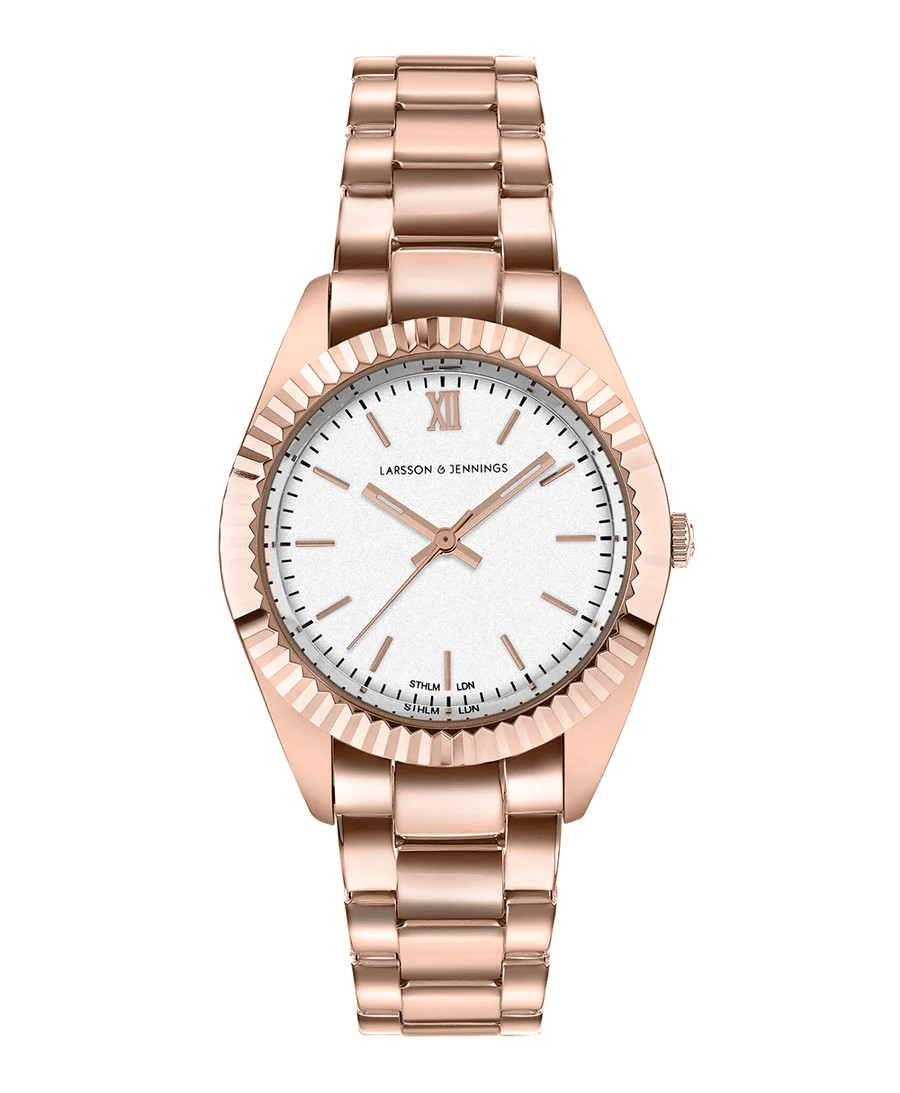 Larsson AND Jennings Womens Watch Jade Rose Gold Bracelet 36mm LJJAD36V3WRGW
