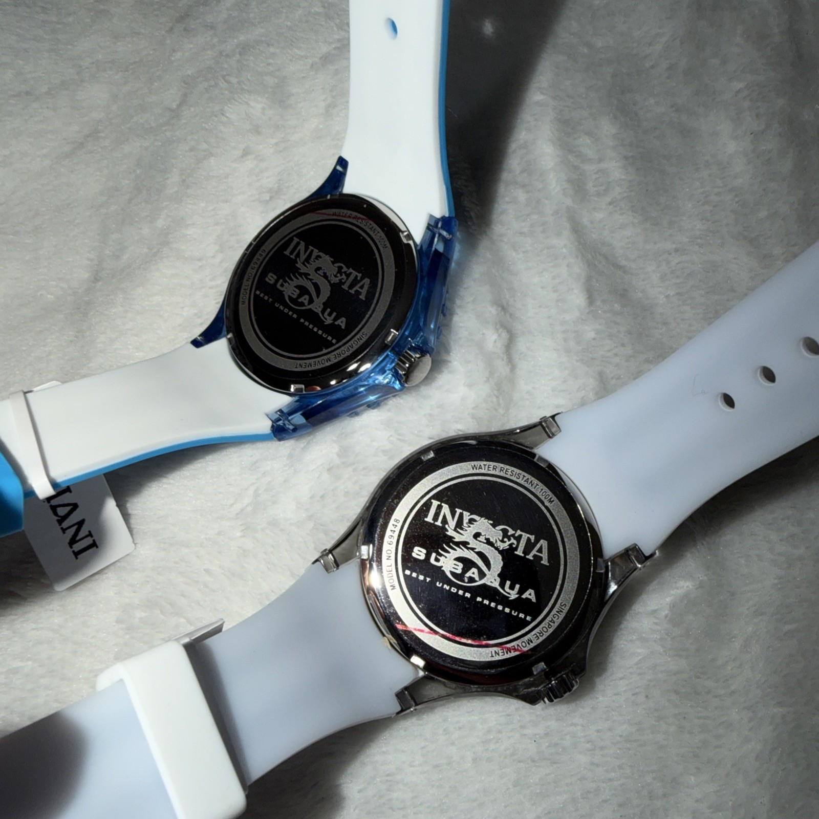 Invicta Subaqua Chromamode Lot 3 44mm Men’s Watch Black, White & Blue White