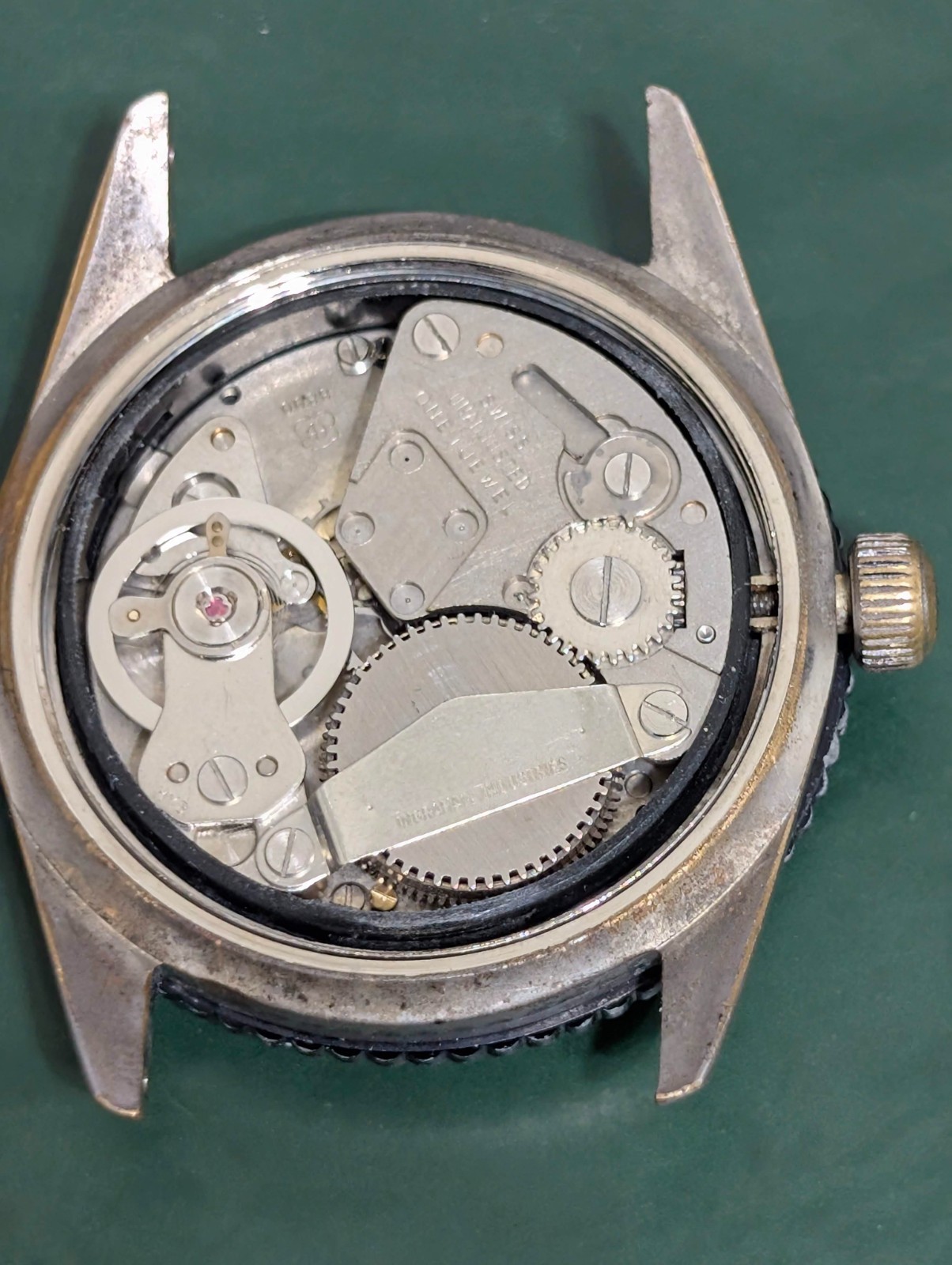 Vintage Kingsmark Dive Watch | Explorer Dial | Date | 36 mm | Read Desc