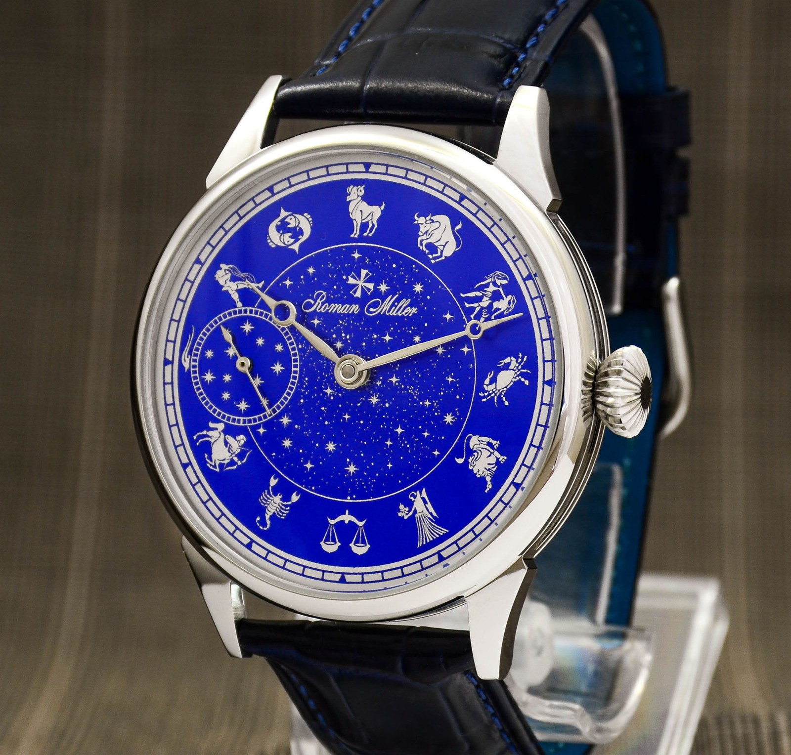 Dress Watch Zodiac Signs Man Wrist Watch Classic Marriage Watch Roman Miller