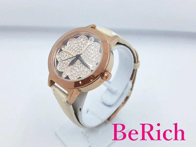 [A1R] Folli Follie Heart 4 Heart Ladies Watch WF2R005SS Pink Gold Dial SS [w2z]