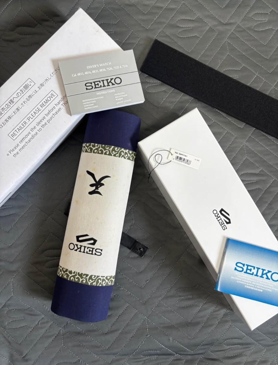 Seiko 5 Sport NARUTO & BORUTO GAARA SRPF71K1 Automatic Limited 6500 Box Set