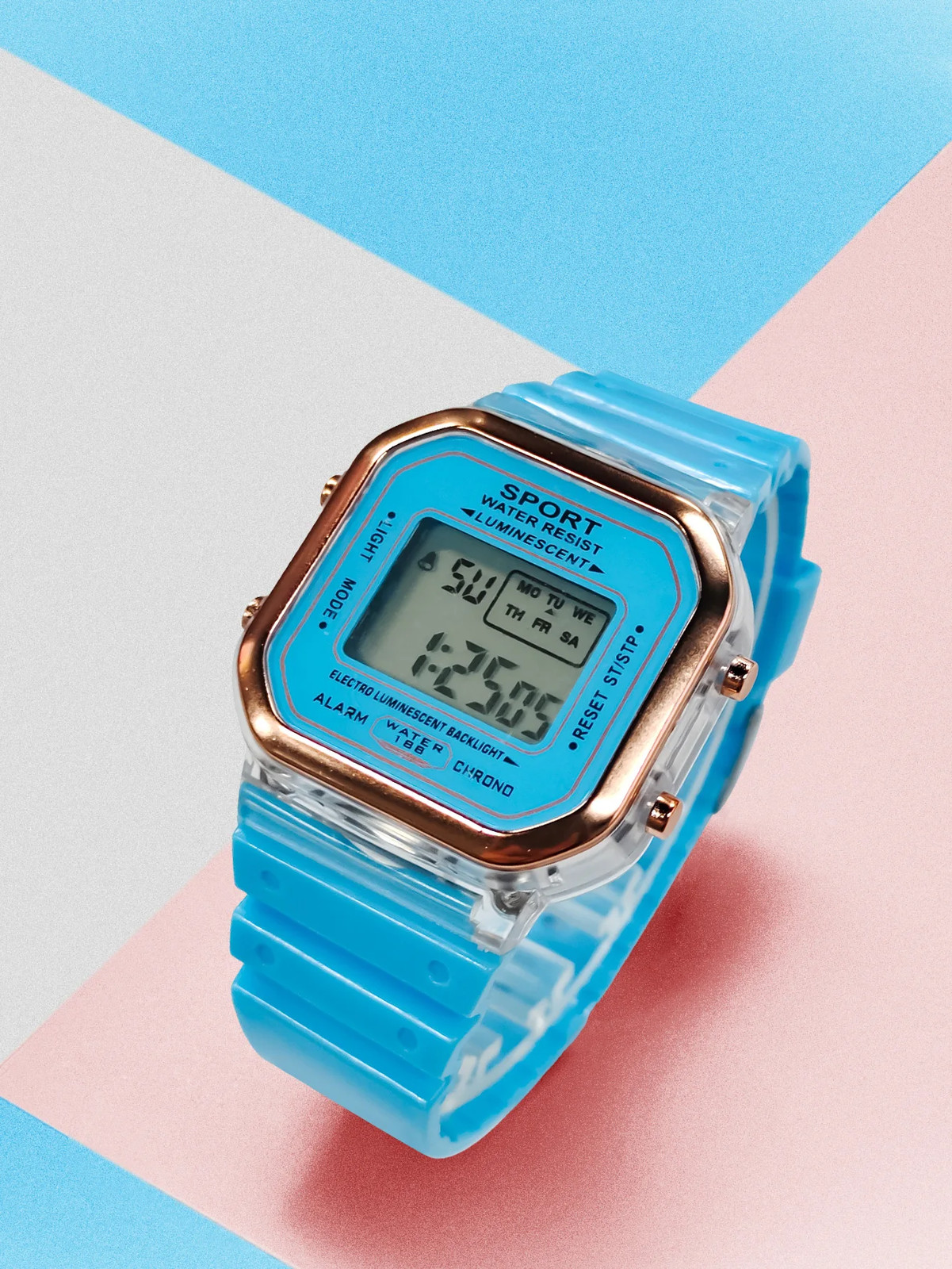 New Children’s LED Digital Watch Student Multi functional Outdoor Sports