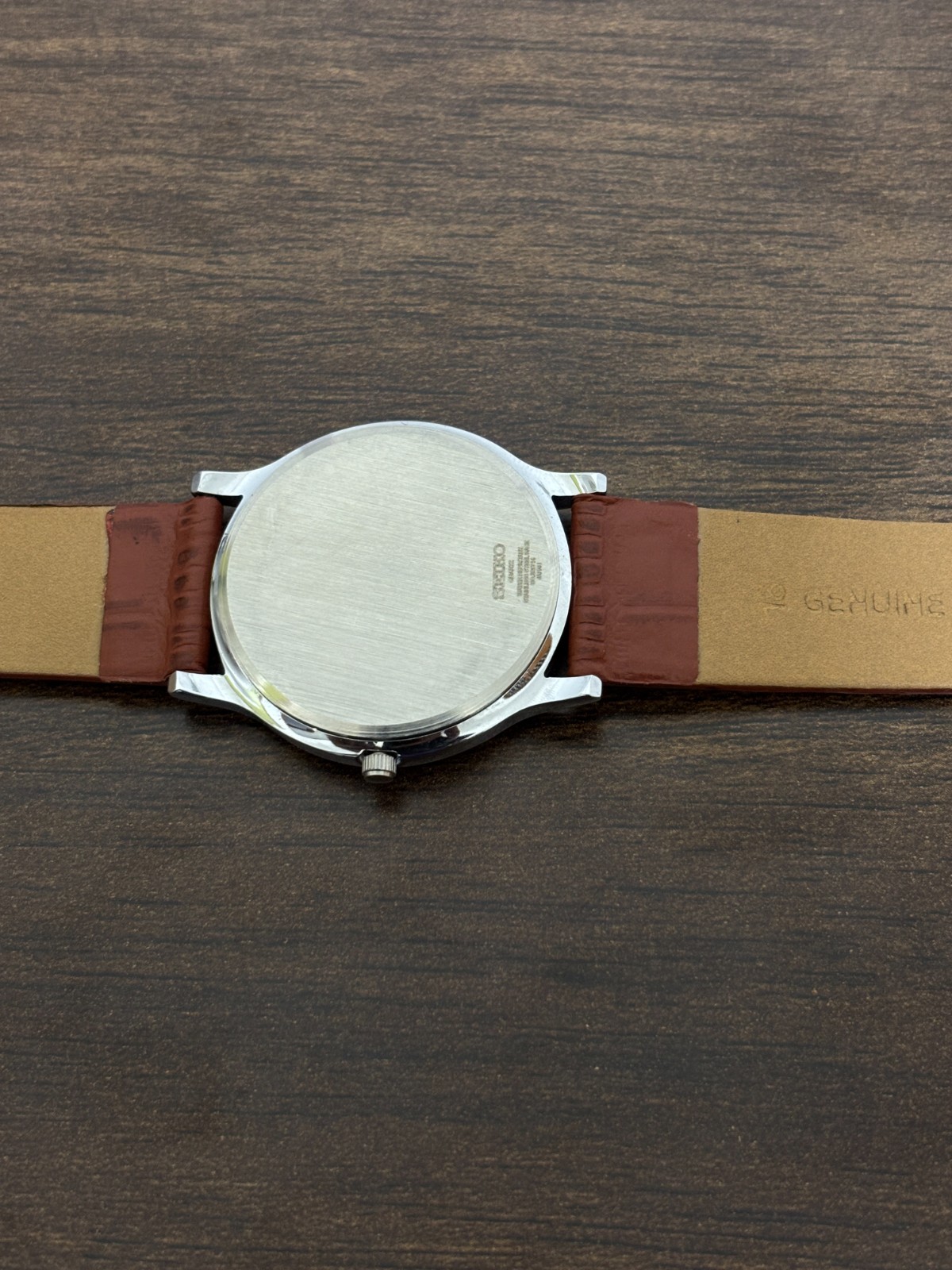 Vintage Classic Seiko Slim Men’s Wrist watch -Leather Strap