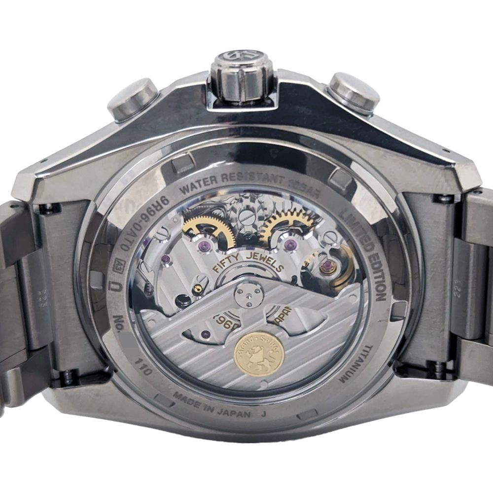 GRAND SEIKO EVOLUTION 9 COLLECTION SPRING DRIVE CHRONOGRAPH SBGC261 BLUE Used