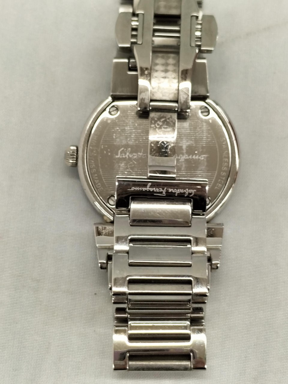 [A4N] Salvatore Ferragamo Classic Minimalist Unknown Reference Quartz [z8s]