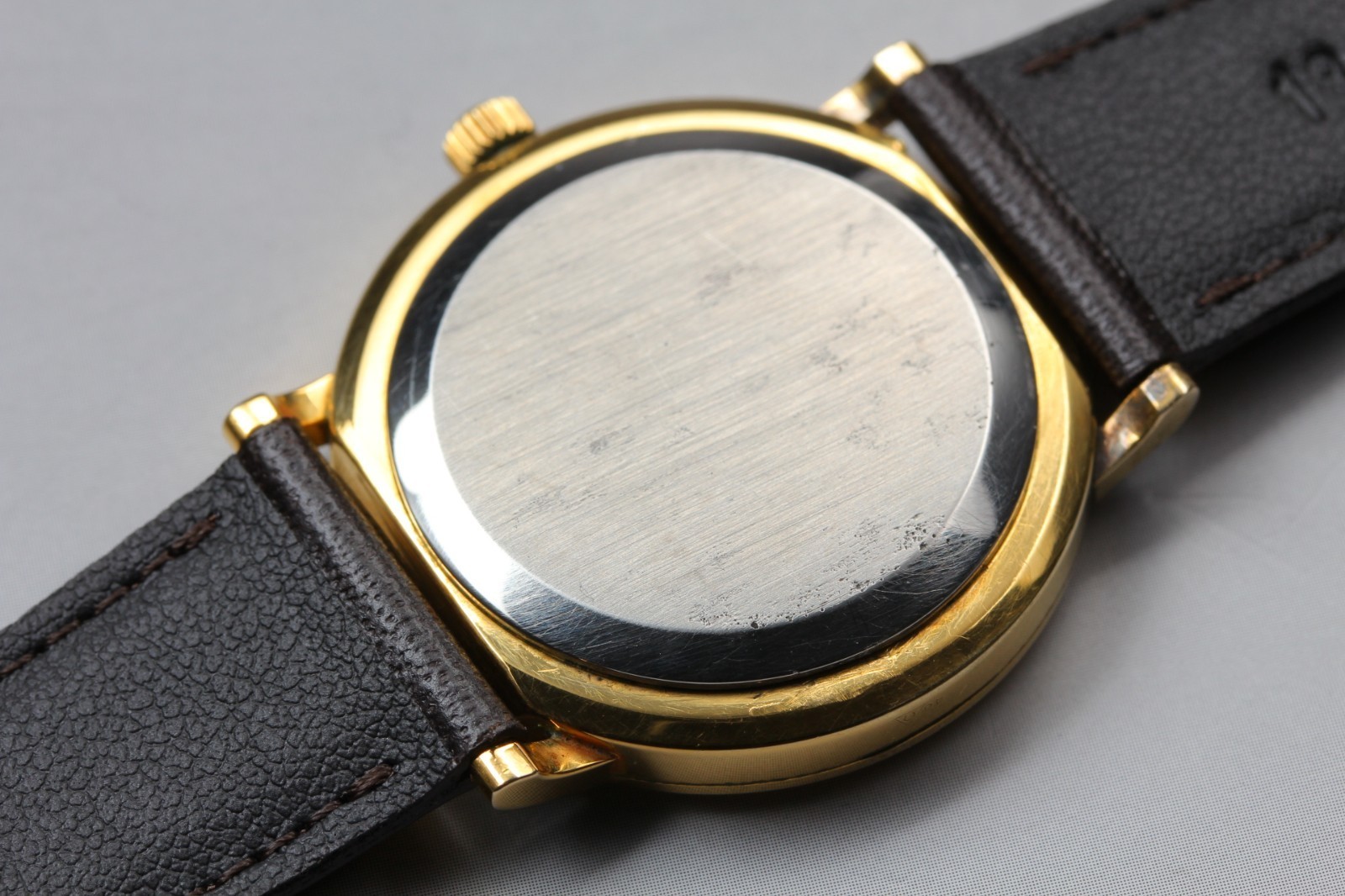 Vintage [Exc+5] Omega Constellation Cal.1330 Gold Push Crown Men’s Qz Watch UU12