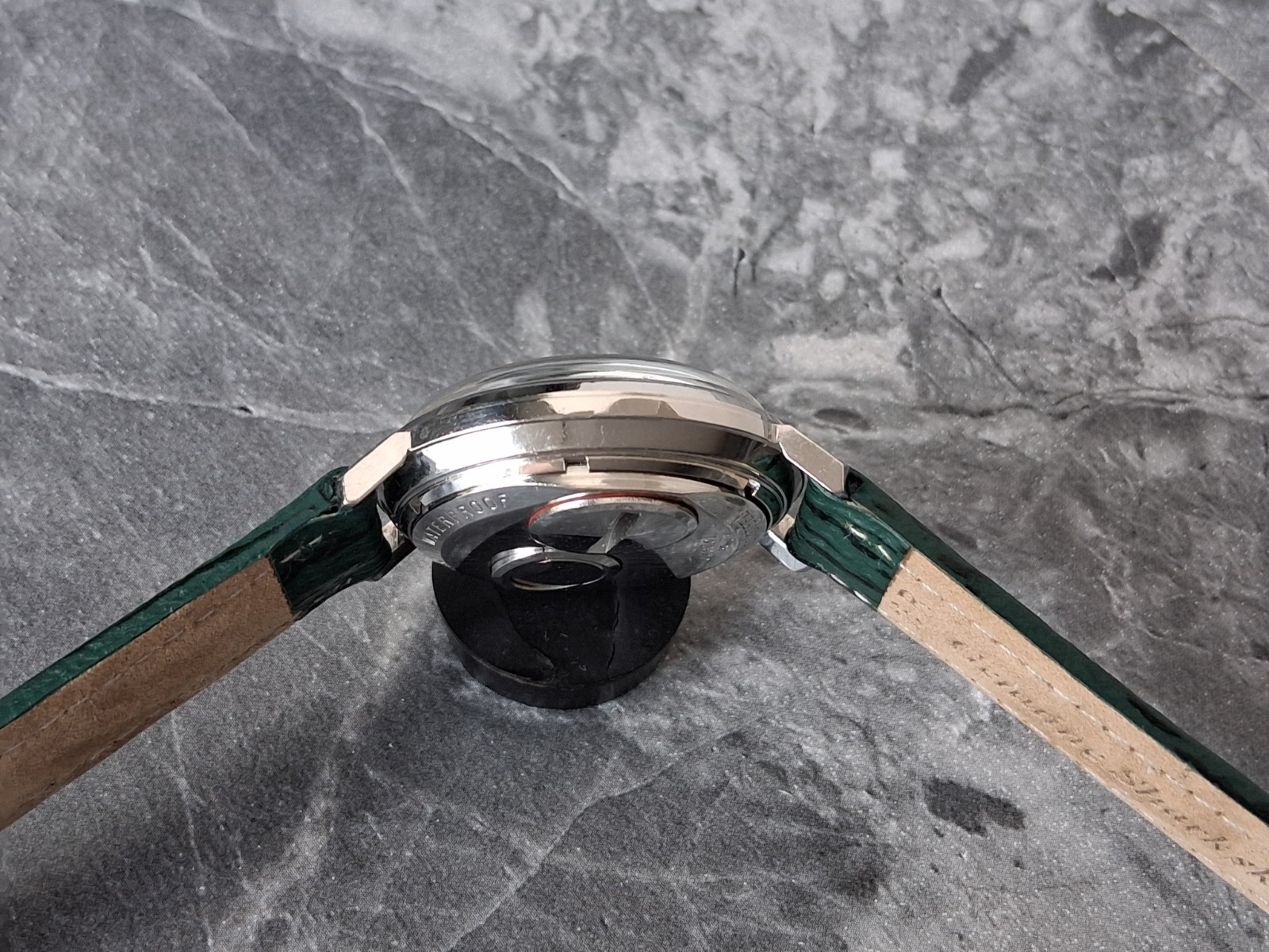 Serviced 1963 Bulova Accutron Spaceview Cal. 214 Tuning Fork Watch New Strap