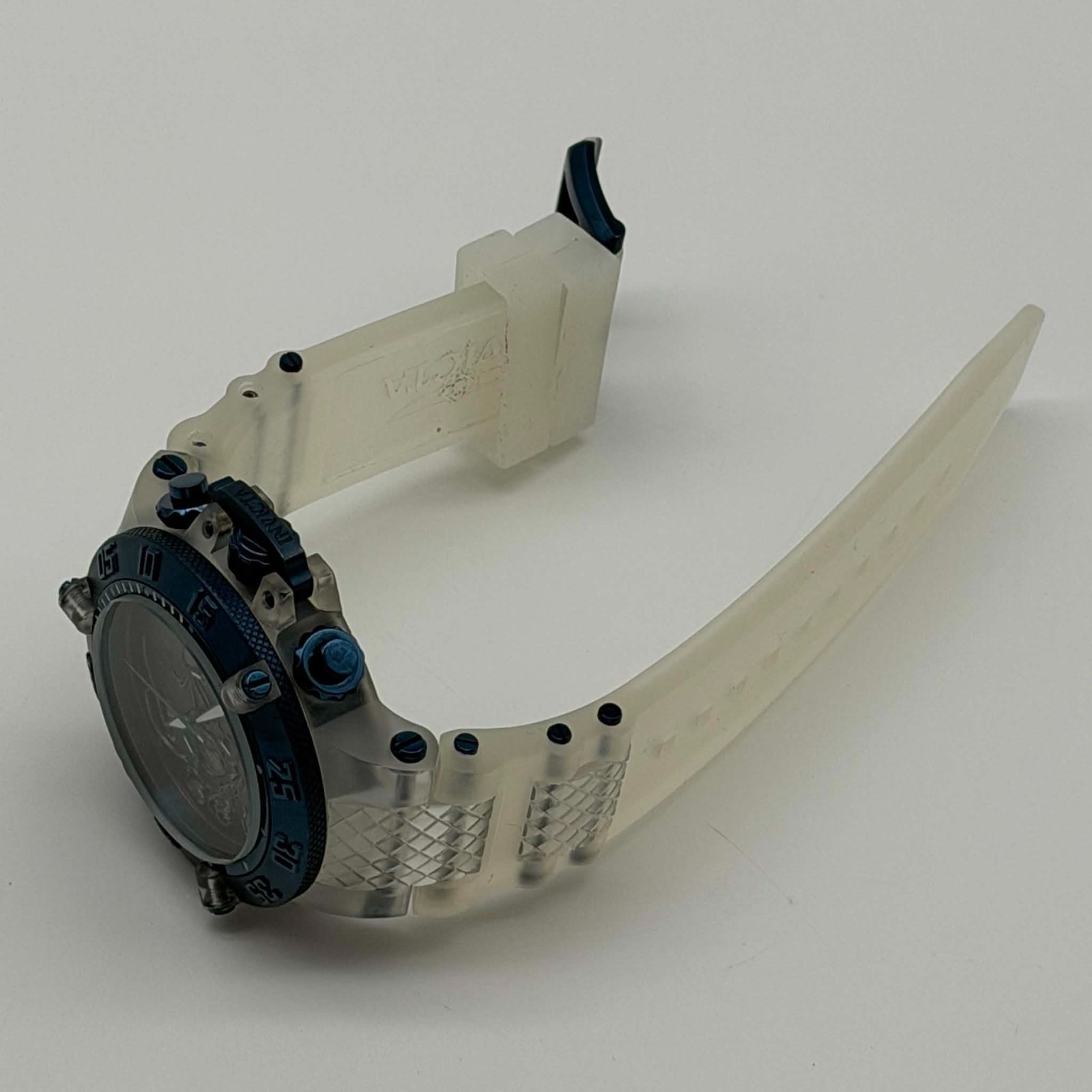 INVICTA Subaqua 50mm Silver Blue Koi Fish Men’s Watch 24358