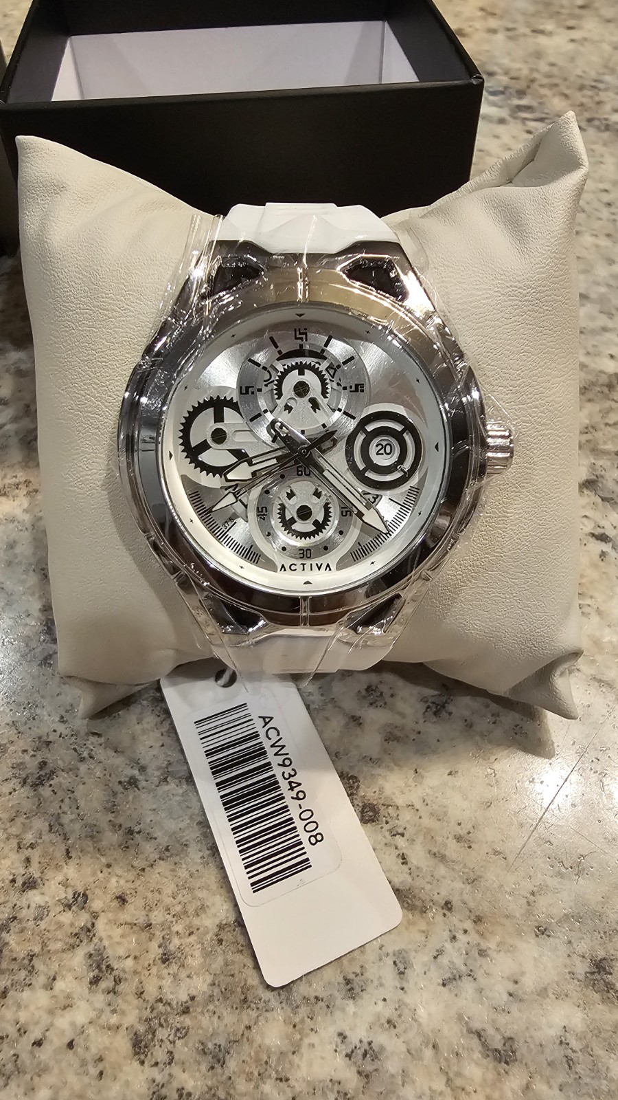 Activa Drift X Invicta Men’s Watch – 44mm, White – ACW9349-008 – NEW!!