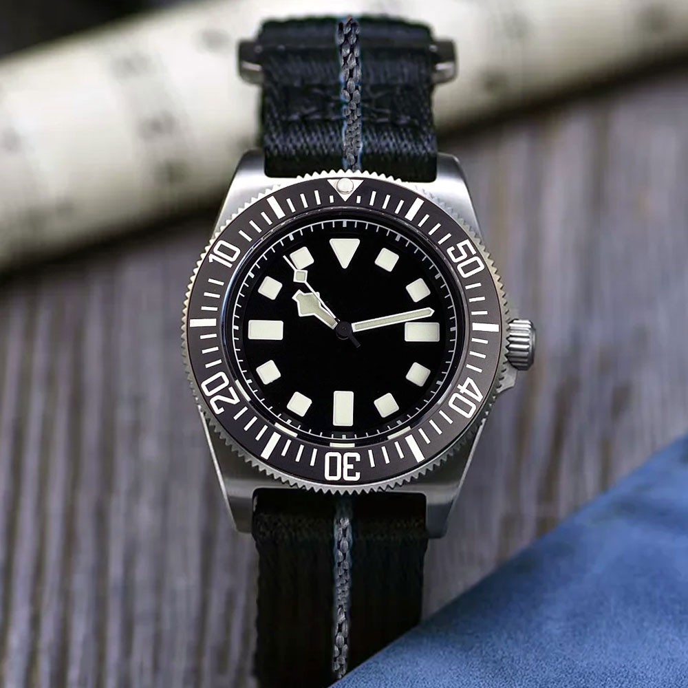 New Tandorio 42mm Titanium 20ATM Sapphire Glass NH35A PT5000 Men’s Dive Watch