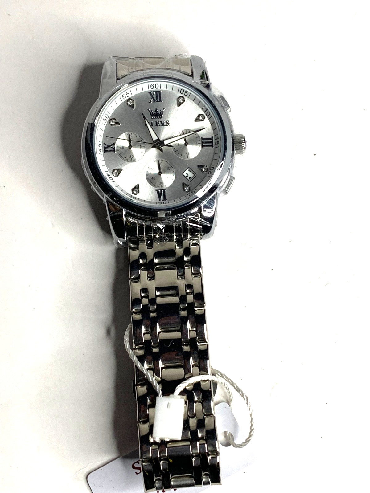 OLEVS 2891 Waterproof Stainless Steel Luxury Watch – Elegant & Durable Timepiece