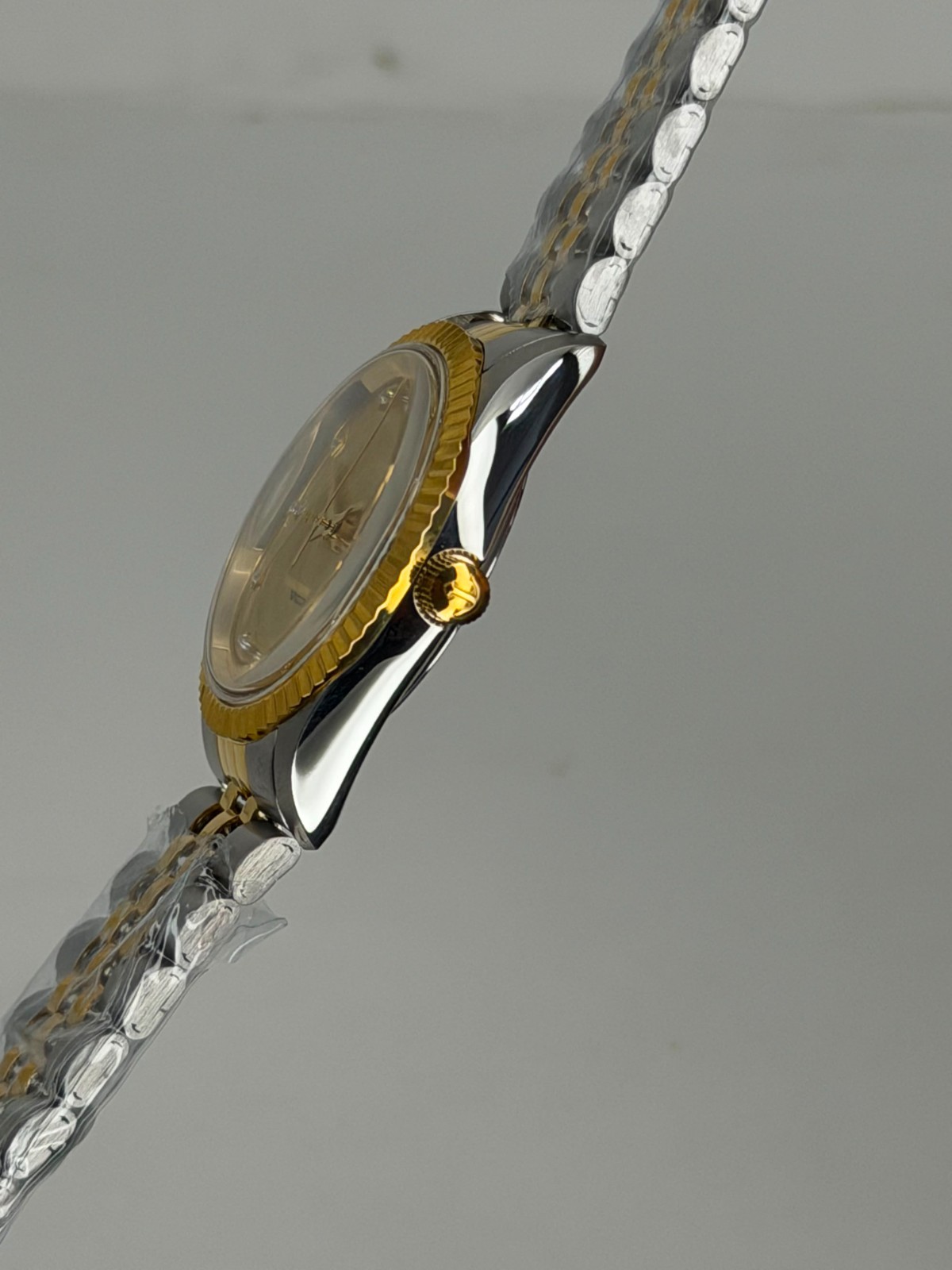 Rare RADO Voyager Automatic Full Gold Diamond Index Watch Men Vintage Swiss Made