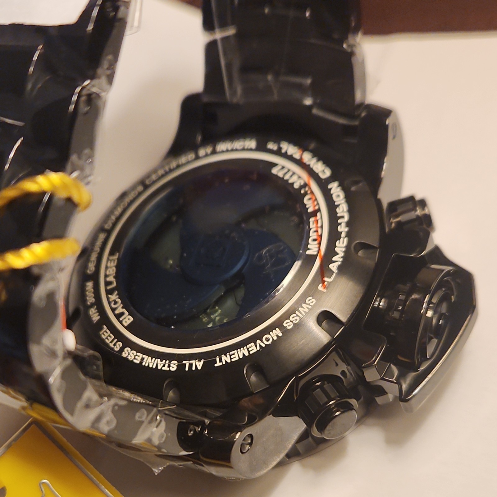 Invicta Black Label Pro-Diver Sea Hunter certified 1.7 carat 422 diamonds style