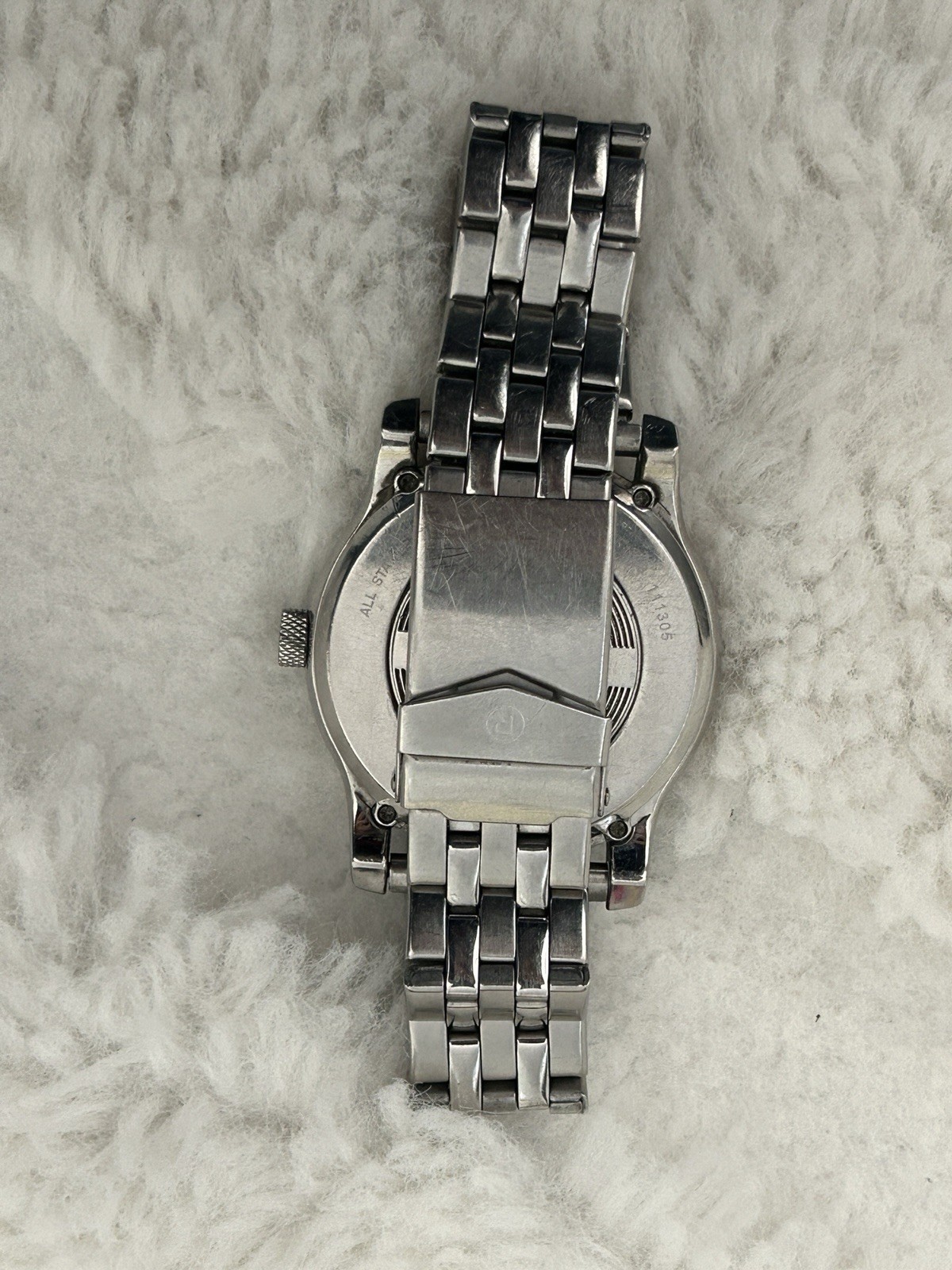 Fossil Twist ME1098 Men’s Watch – Semi-Skeleton Taupe Dial, Stainless Steel